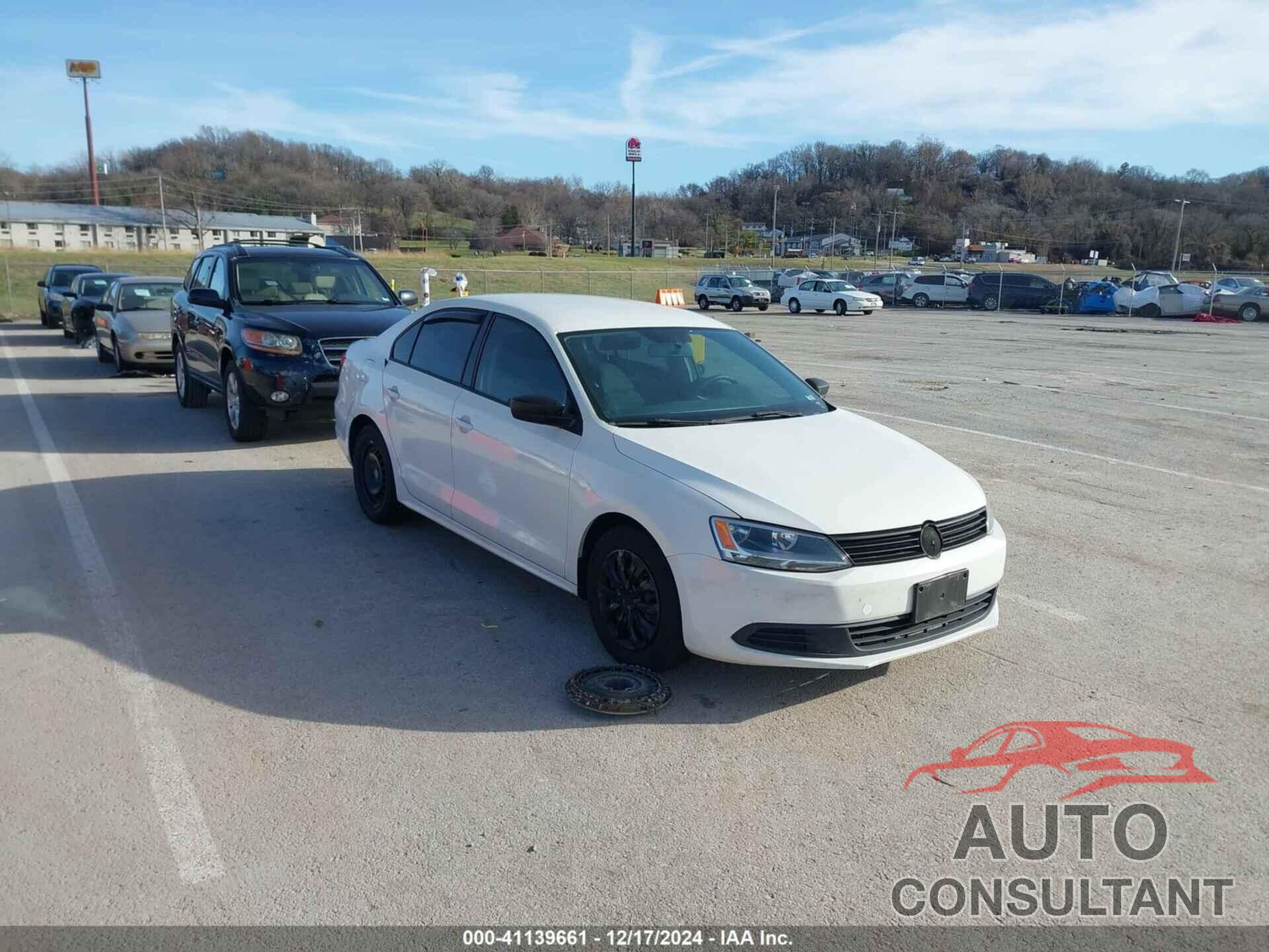 VOLKSWAGEN JETTA 2011 - 3VW2K7AJ6BM390201