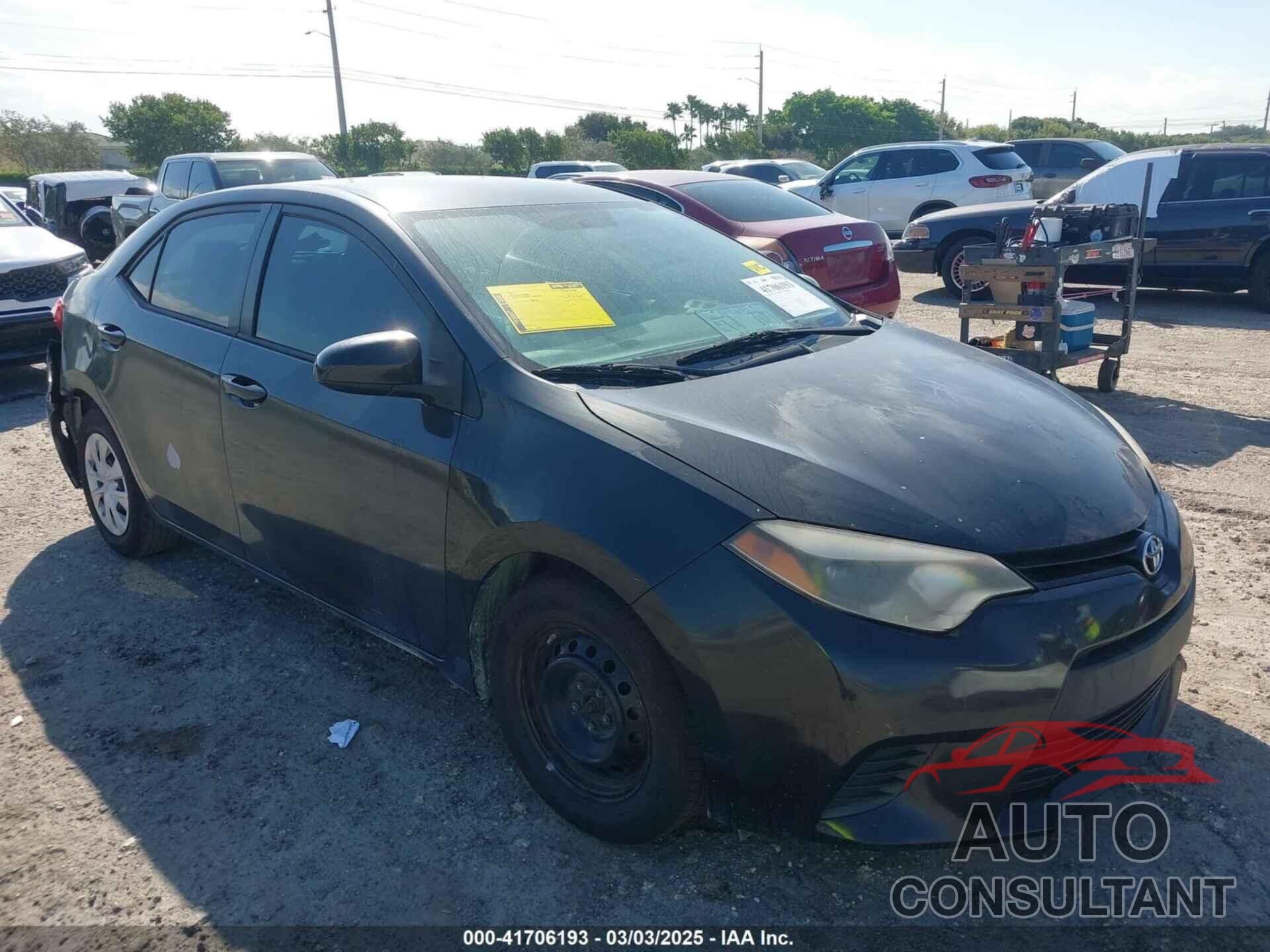 TOYOTA COROLLA 2014 - 2T1BURHE9EC096824
