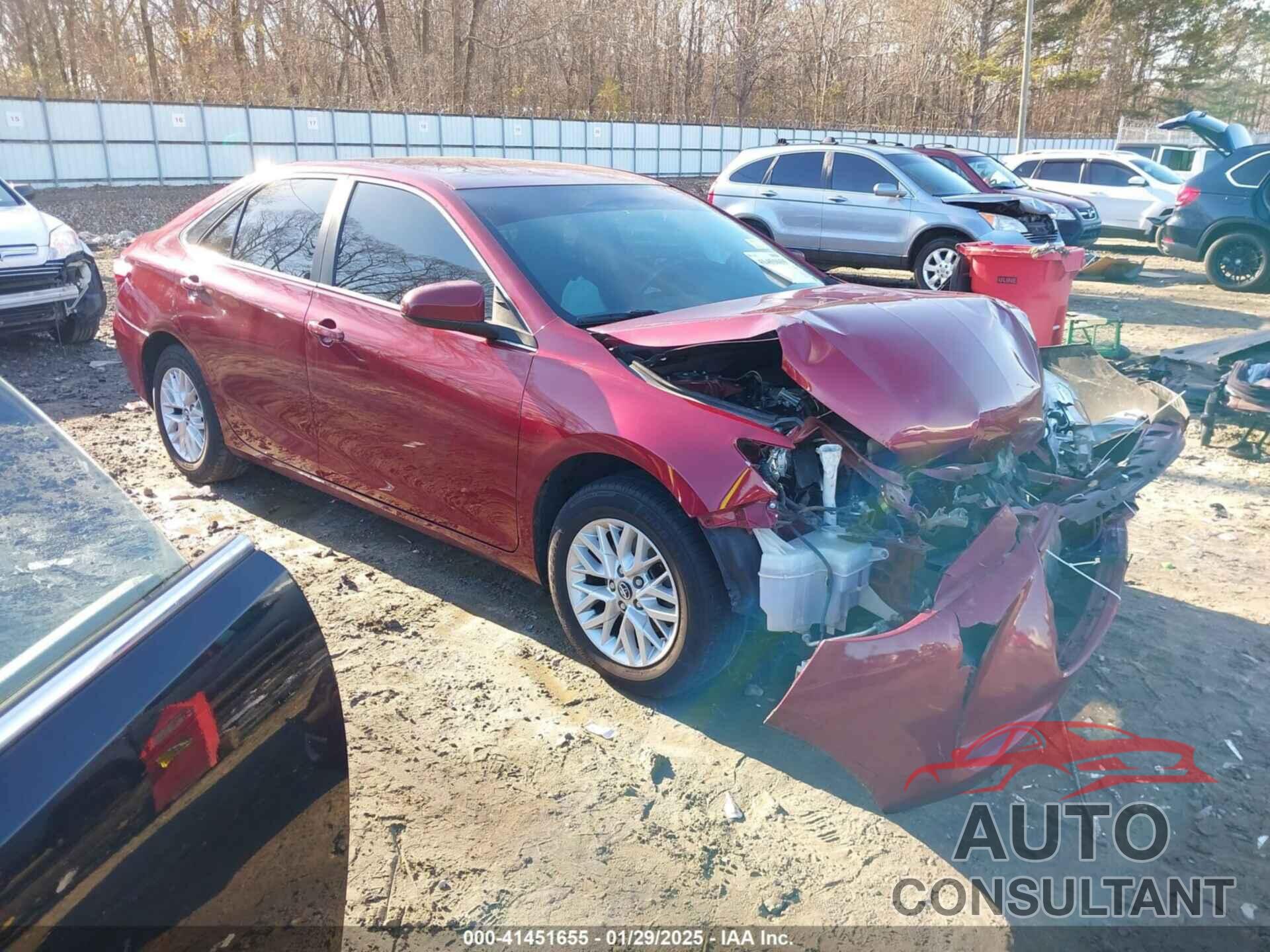 TOYOTA CAMRY 2017 - 4T1BF1FK3HU634585