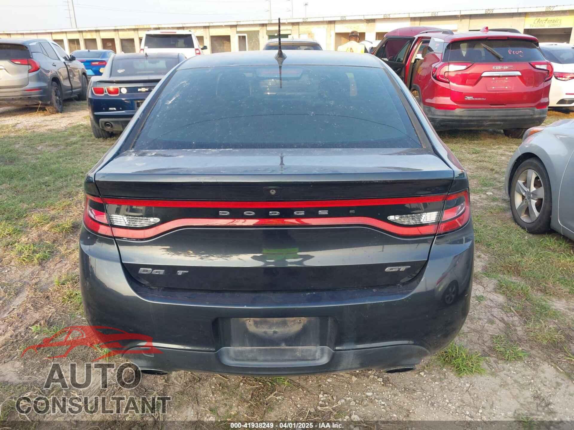 DODGE DART 2014 - 1C3CDFEB9ED865875