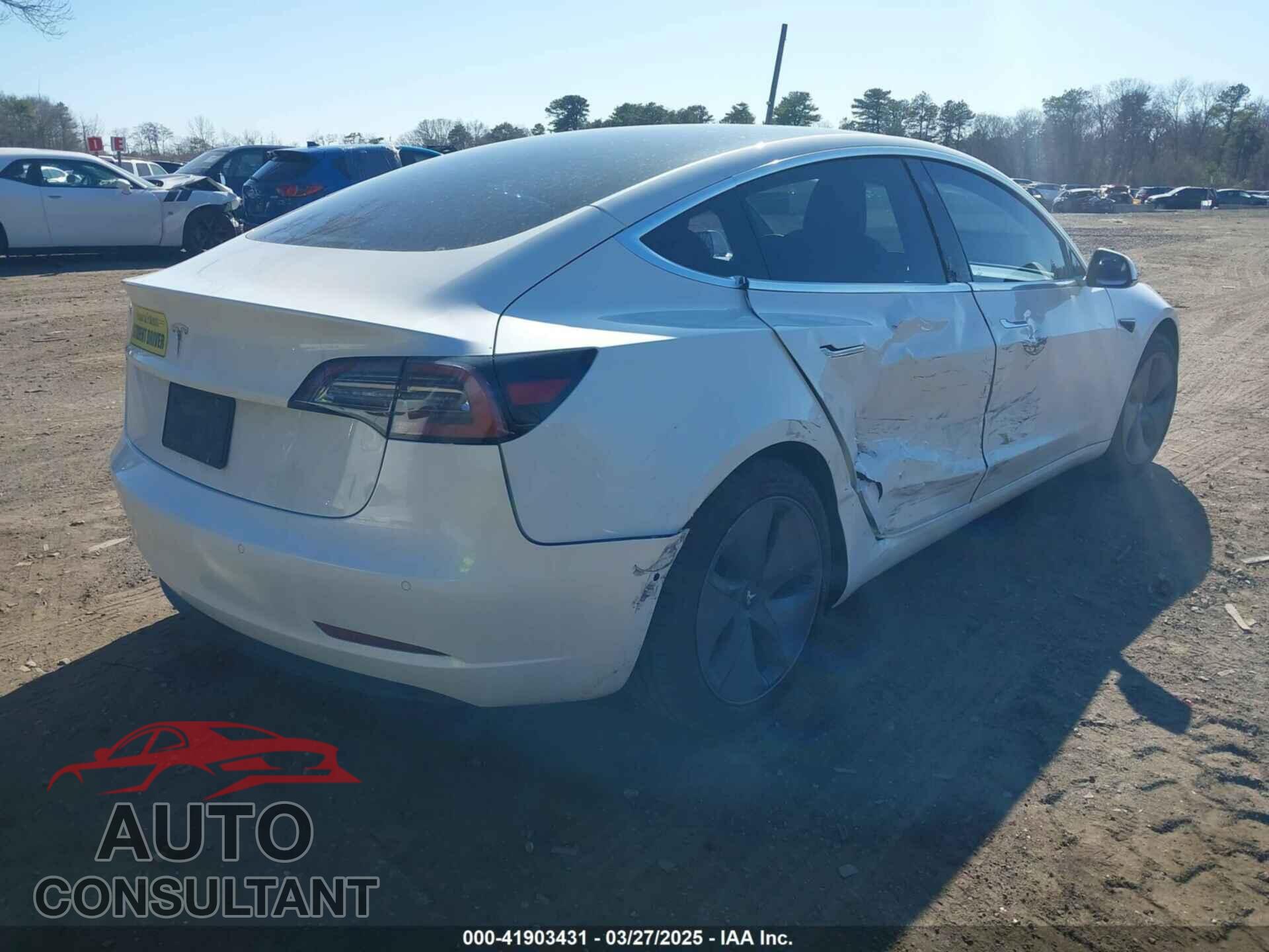 TESLA MODEL 3 2020 - 5YJ3E1EA0LF783672