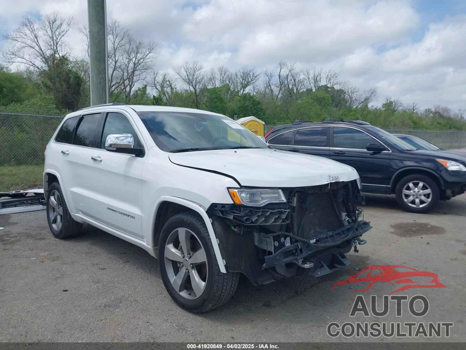 JEEP GRAND CHEROKEE 2016 - 1C4RJECG8GC352102
