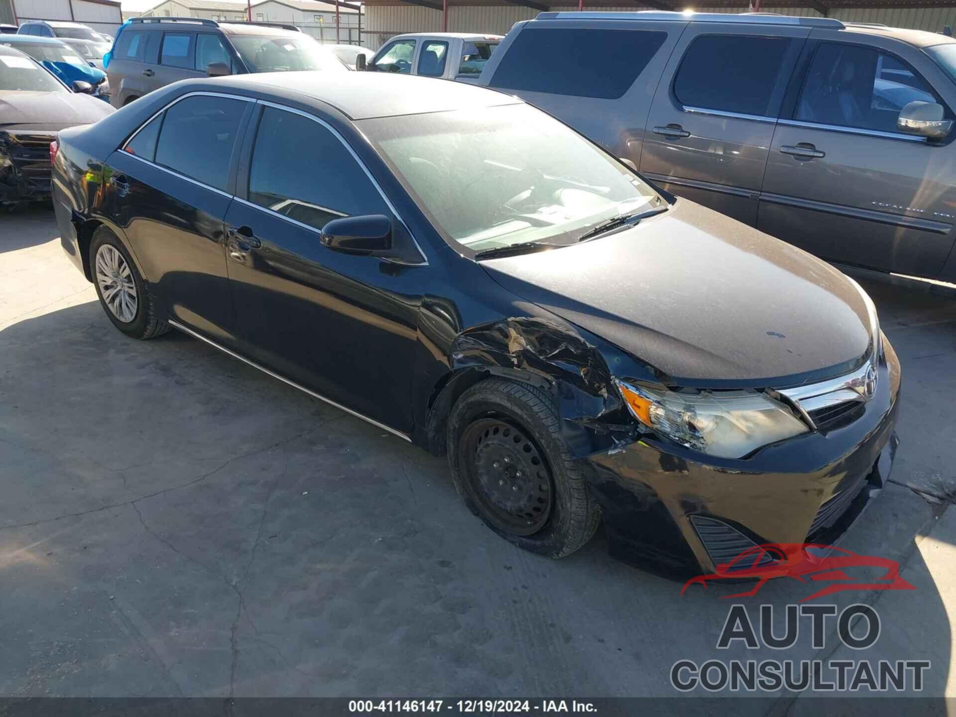 TOYOTA CAMRY 2012 - 4T1BF1FK2CU122468