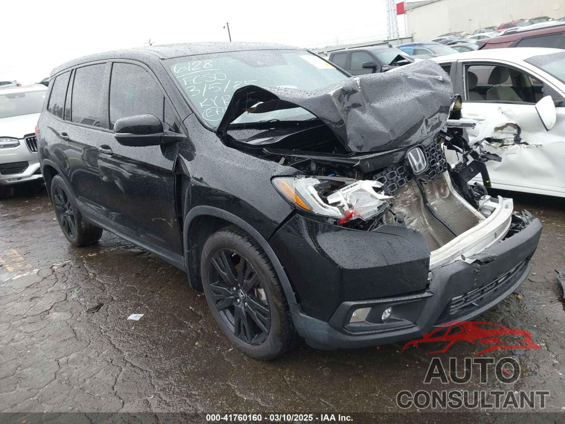 HONDA PASSPORT 2020 - 5FNYF7H5XLB006128