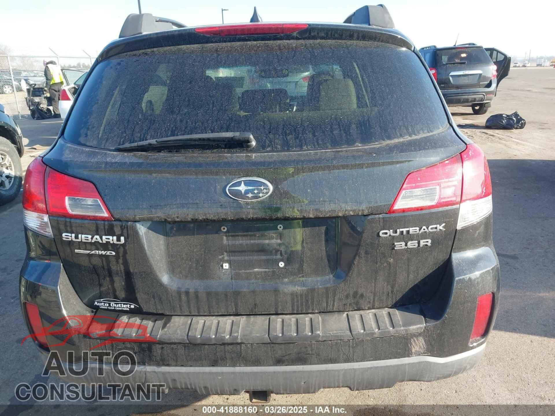 SUBARU OUTBACK 2012 - 4S4BRDKC3C2248552