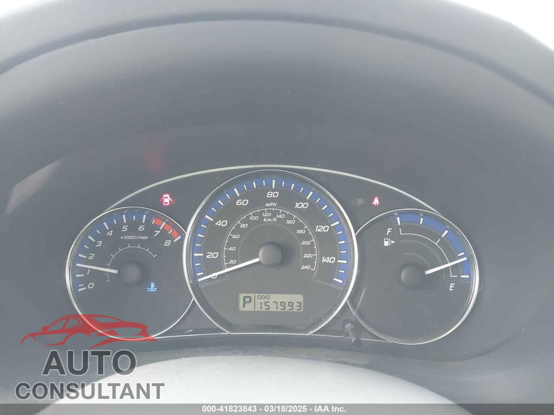 SUBARU FORESTER 2013 - JF2SHAEC1DH417436