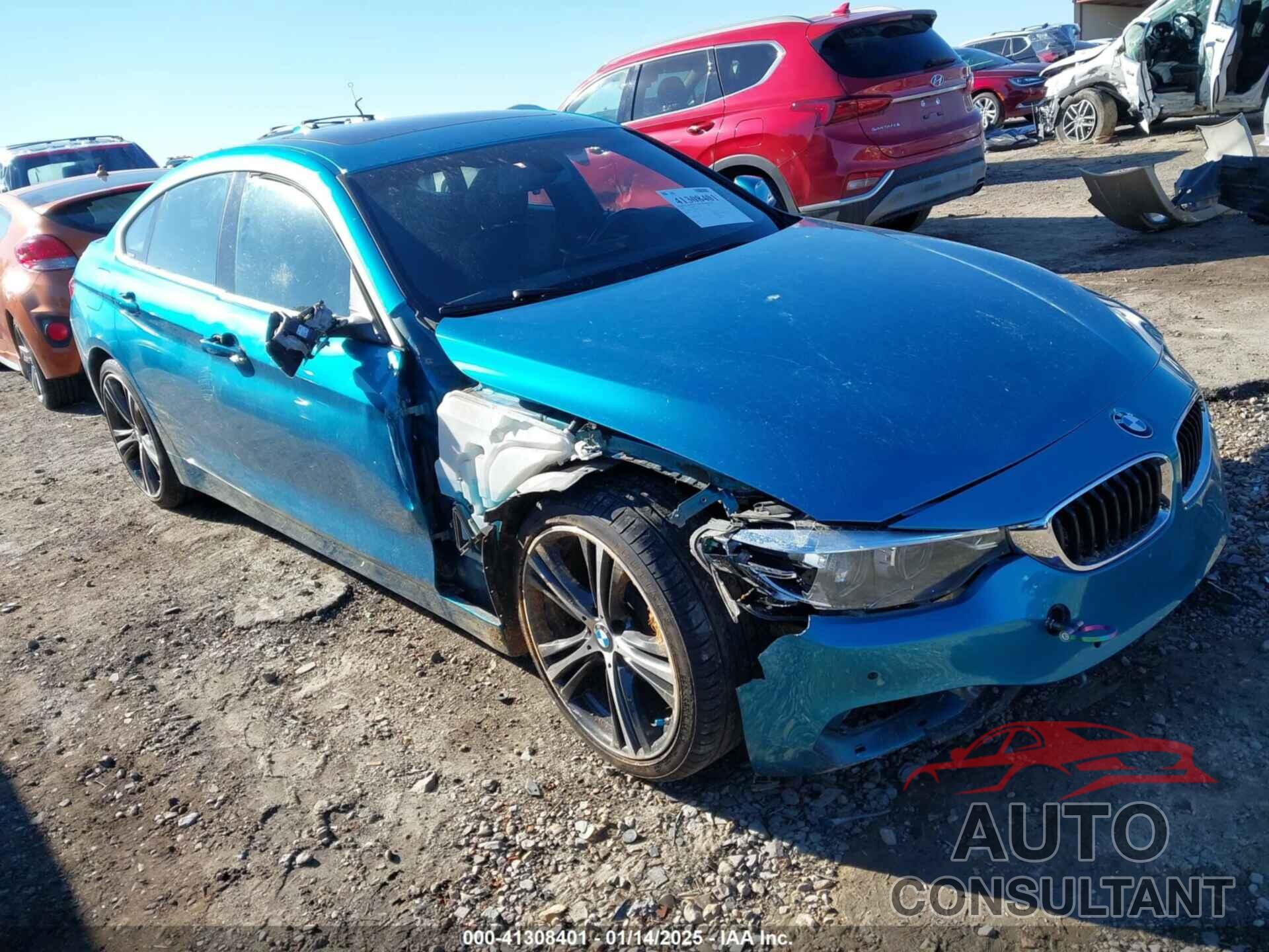 BMW 430I GRAN COUPE 2018 - WBA4J1C55JBG75800