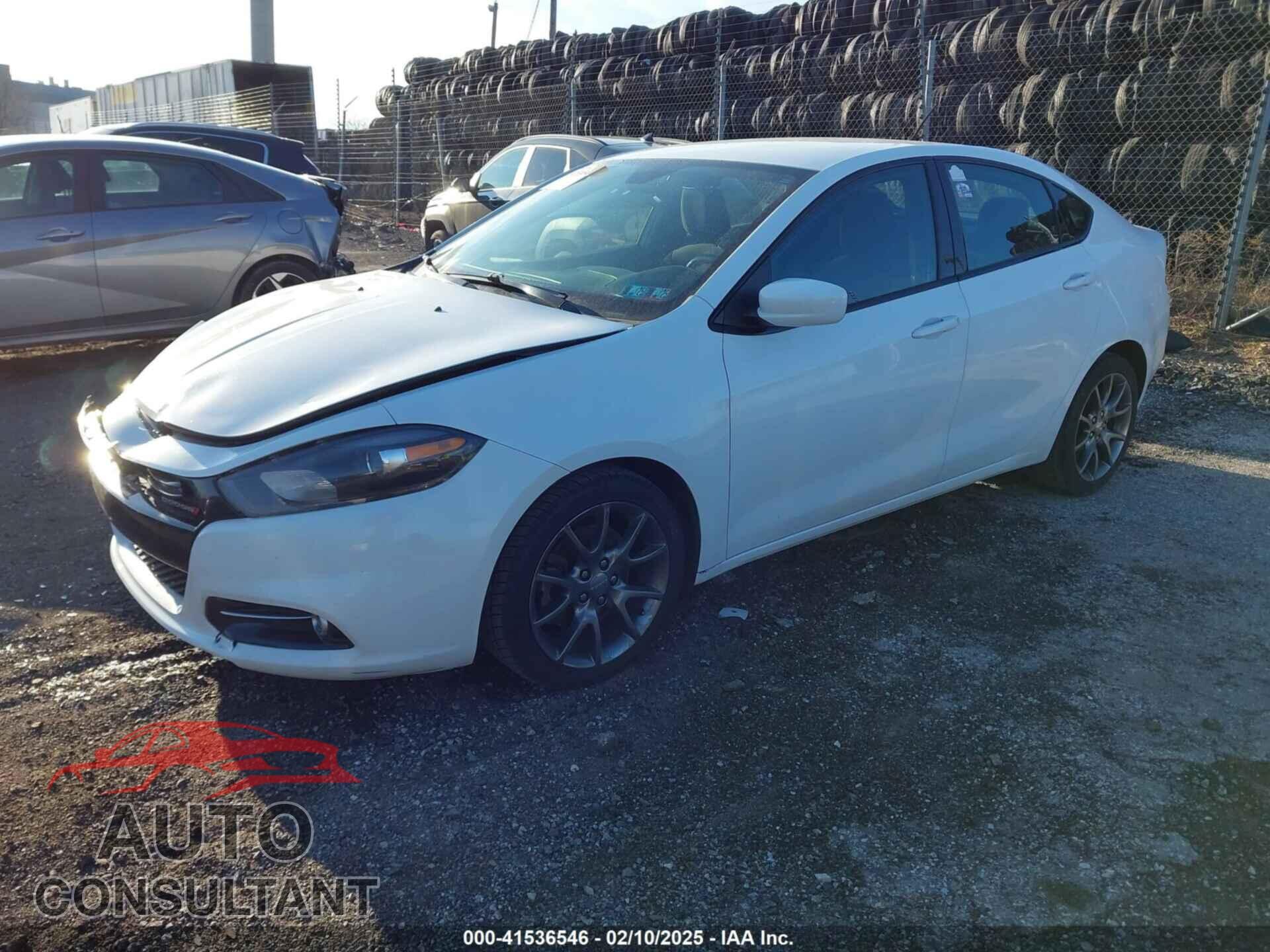 DODGE DART 2015 - 1C3CDFBB6FD119227