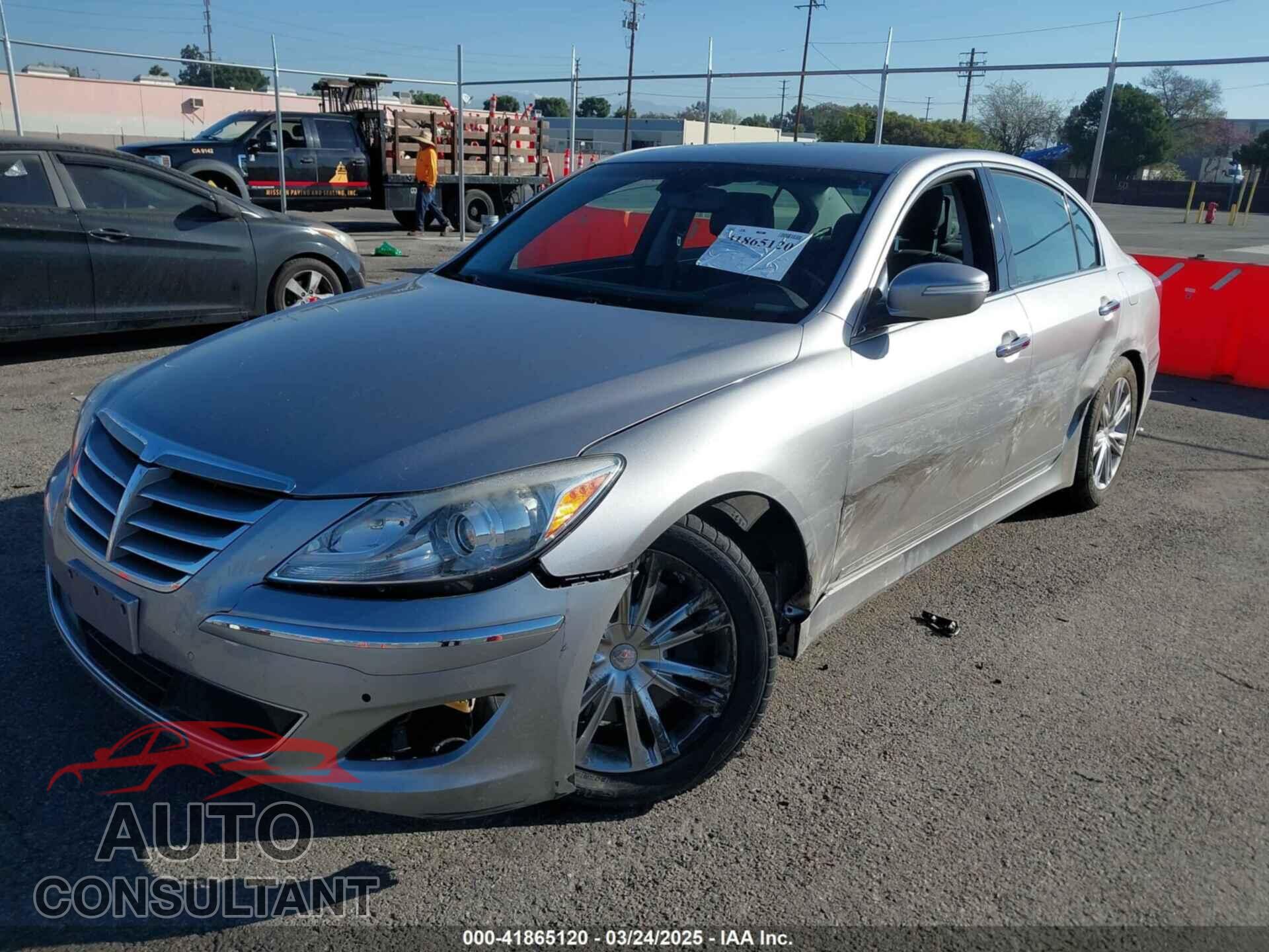HYUNDAI GENESIS 2012 - KMHGC4DH0CU183647