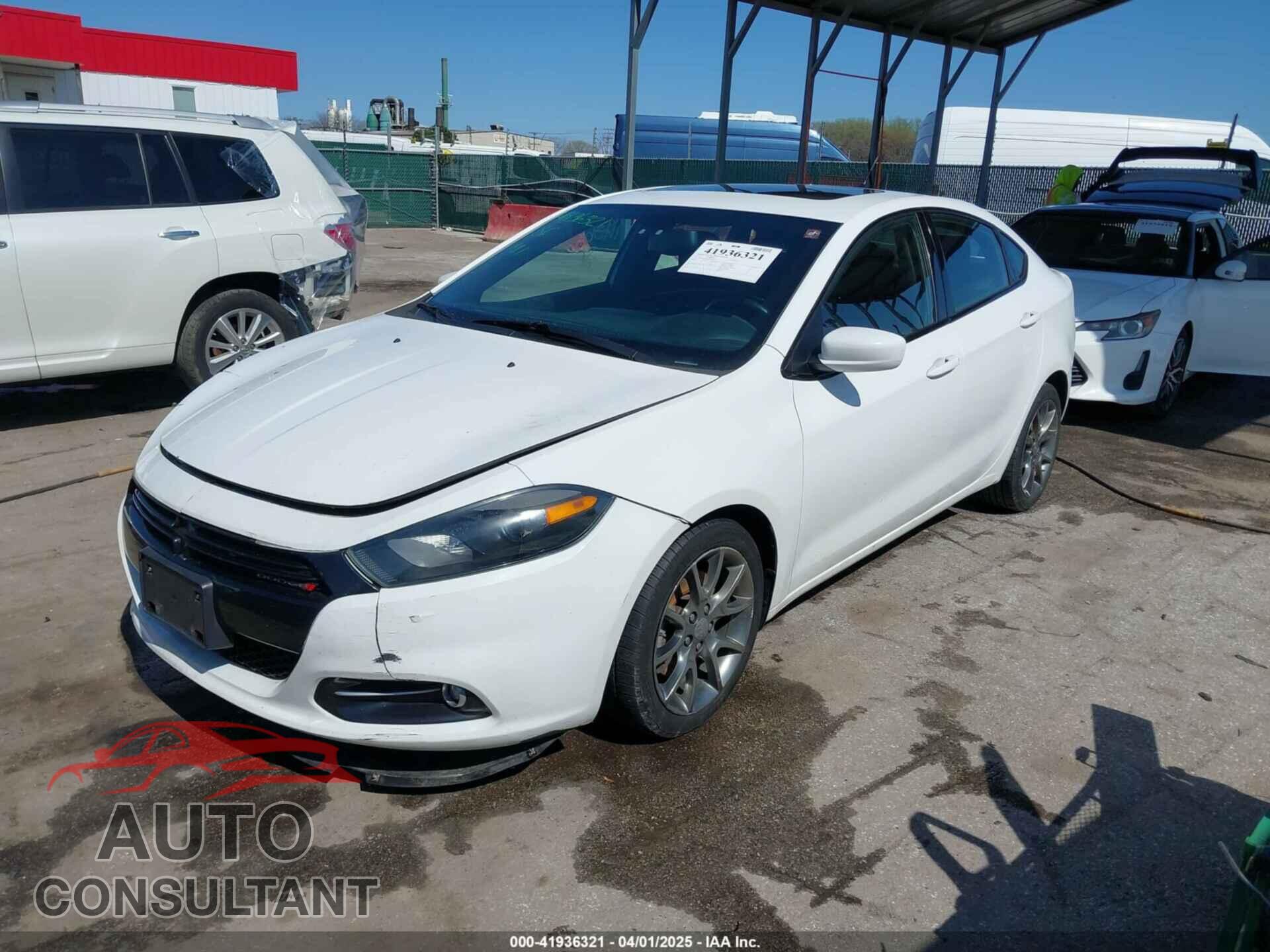 DODGE DART 2014 - 1C3CDFBB1ED926544