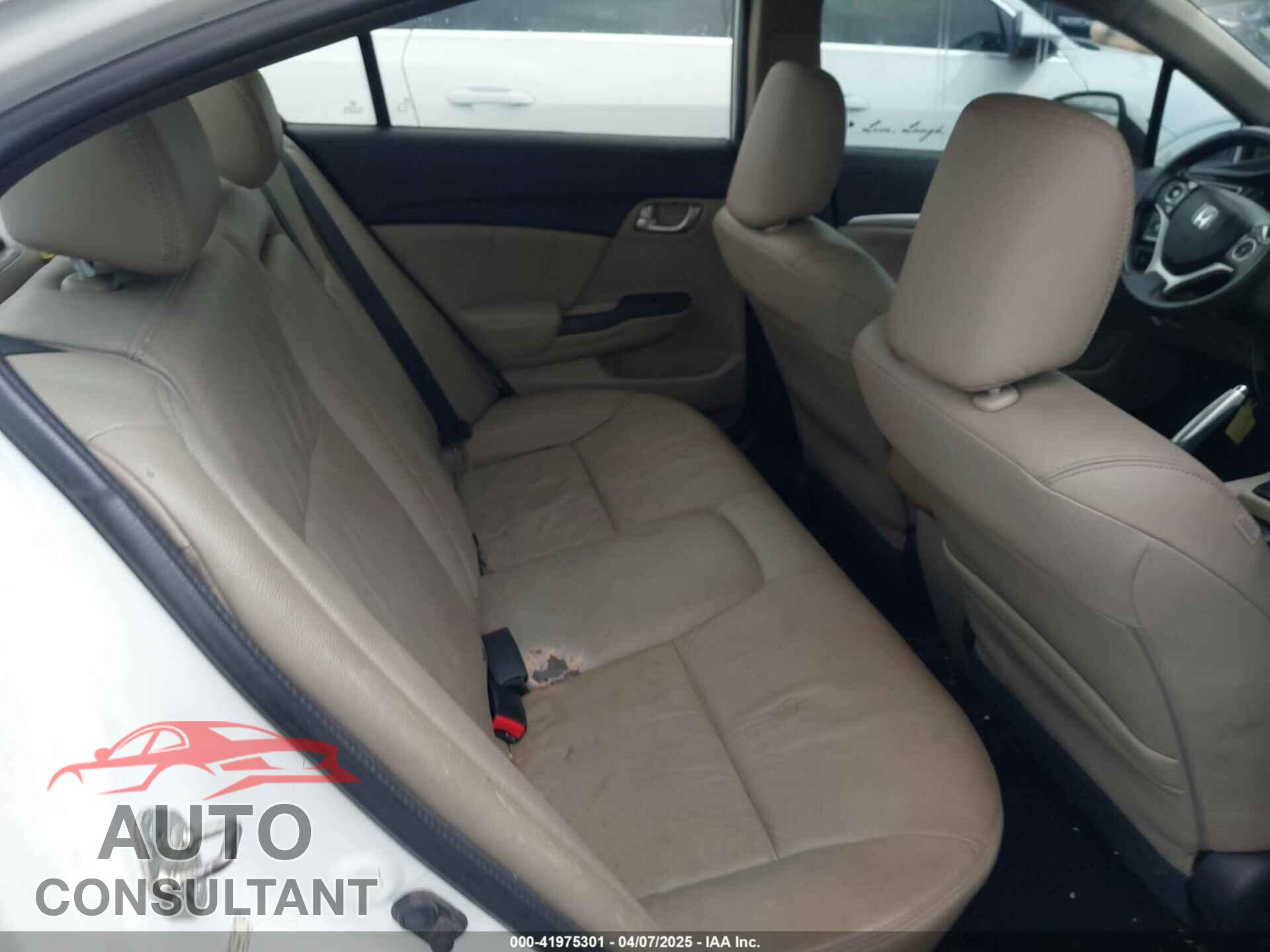 HONDA CIVIC 2013 - 19XFB2F98DE200045