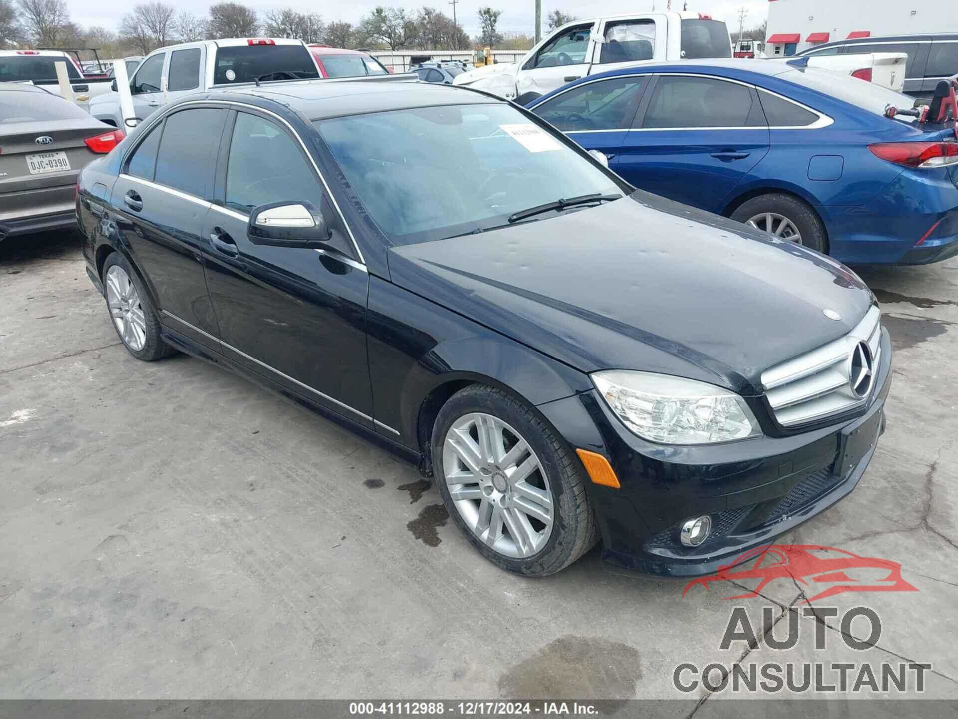 MERCEDES-BENZ C 300 2009 - WDDGF54X59R054376