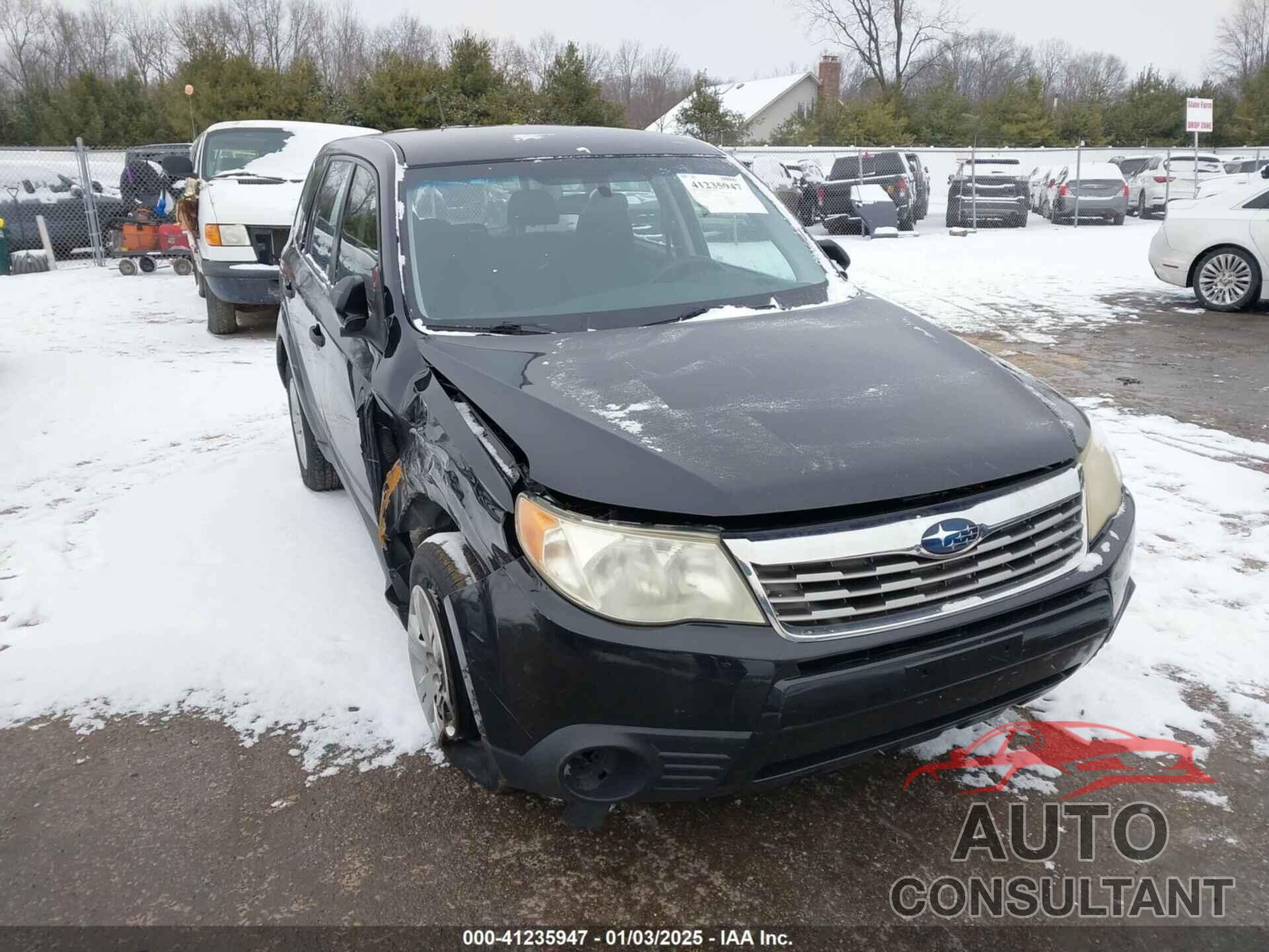 SUBARU FORESTER 2010 - JF2SH6AC3AH709233