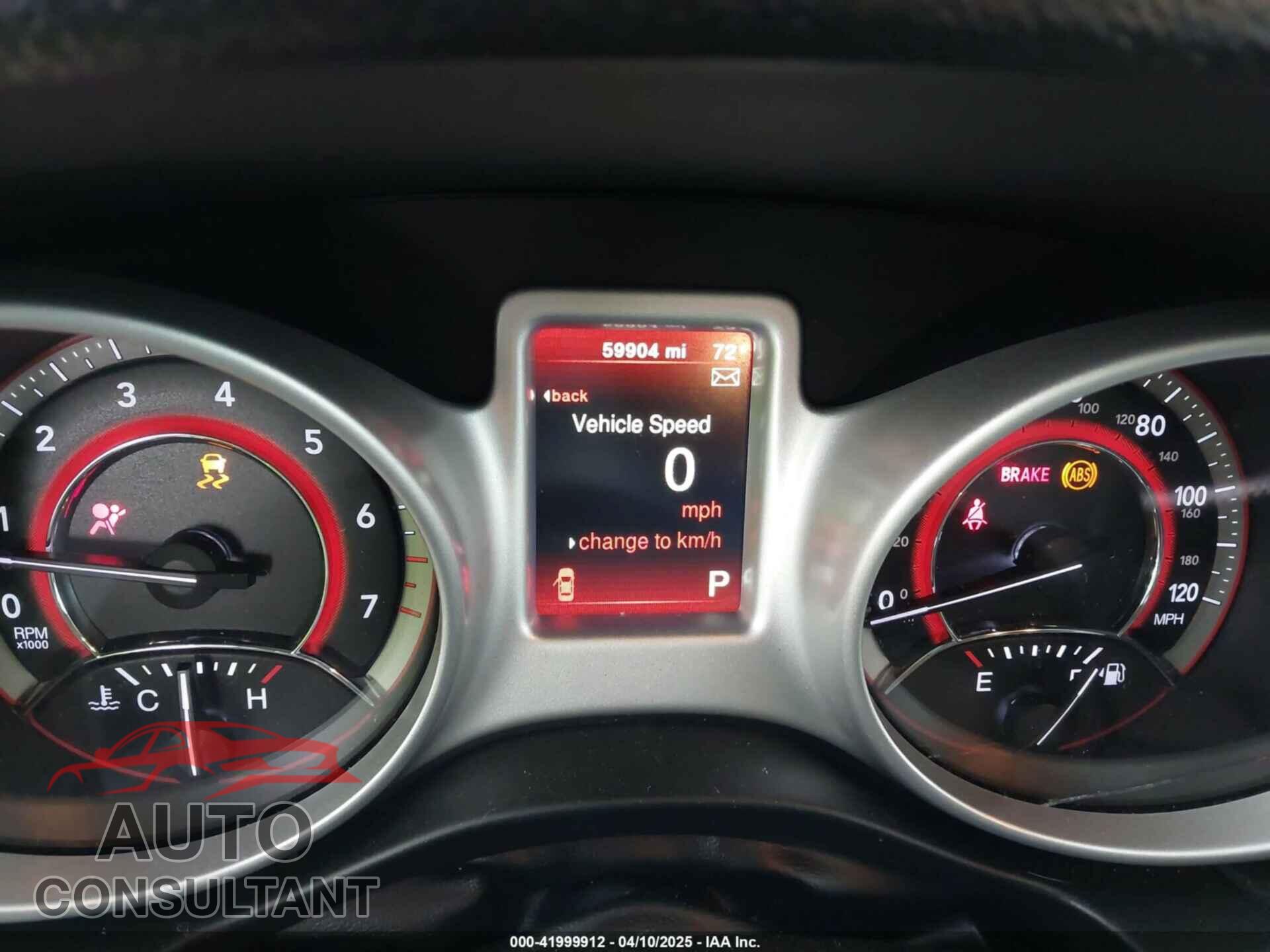 DODGE JOURNEY 2020 - 3C4PDCAB2LT273209
