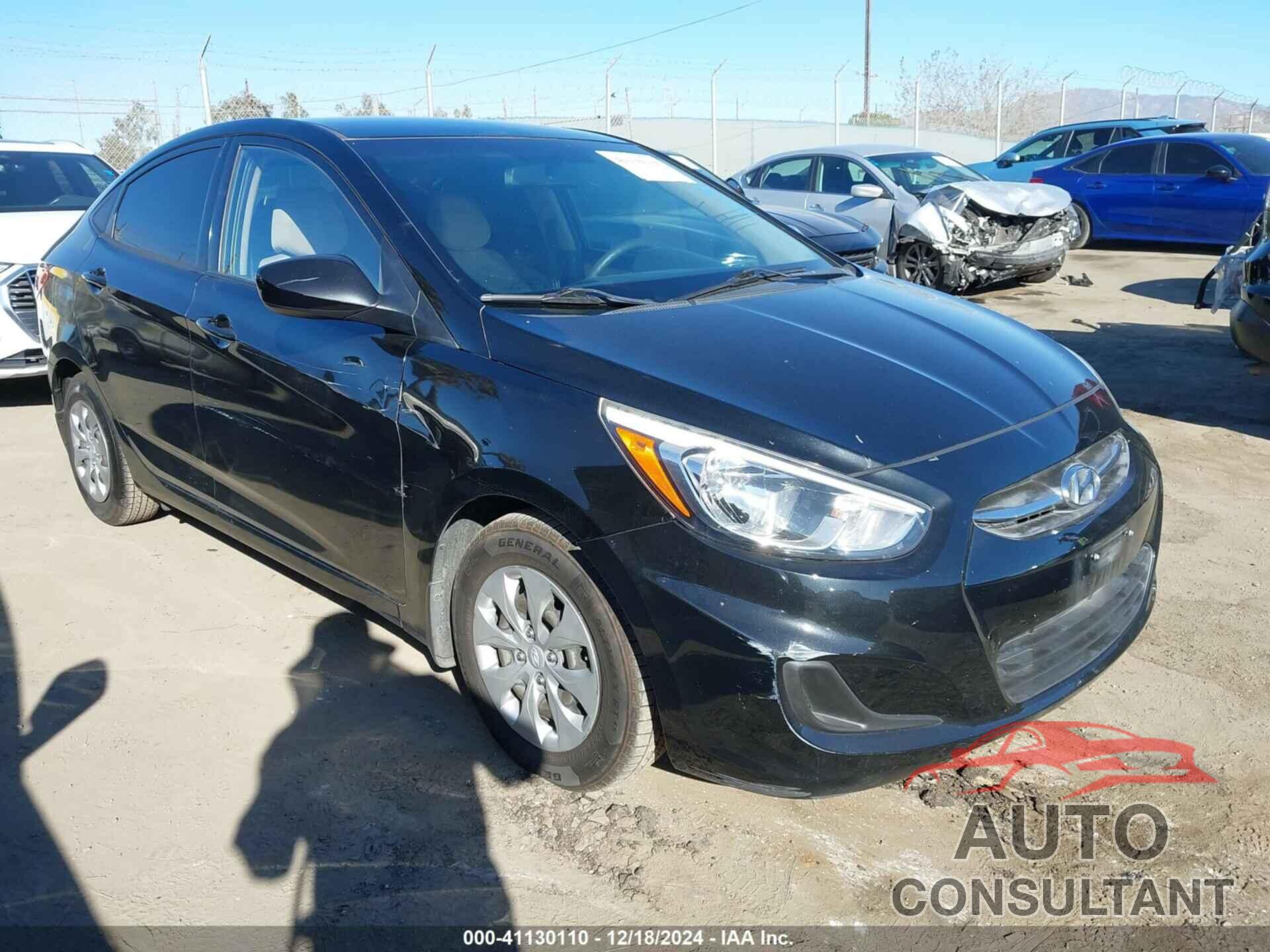 HYUNDAI ACCENT 2016 - KMHCT4AE7GU162065