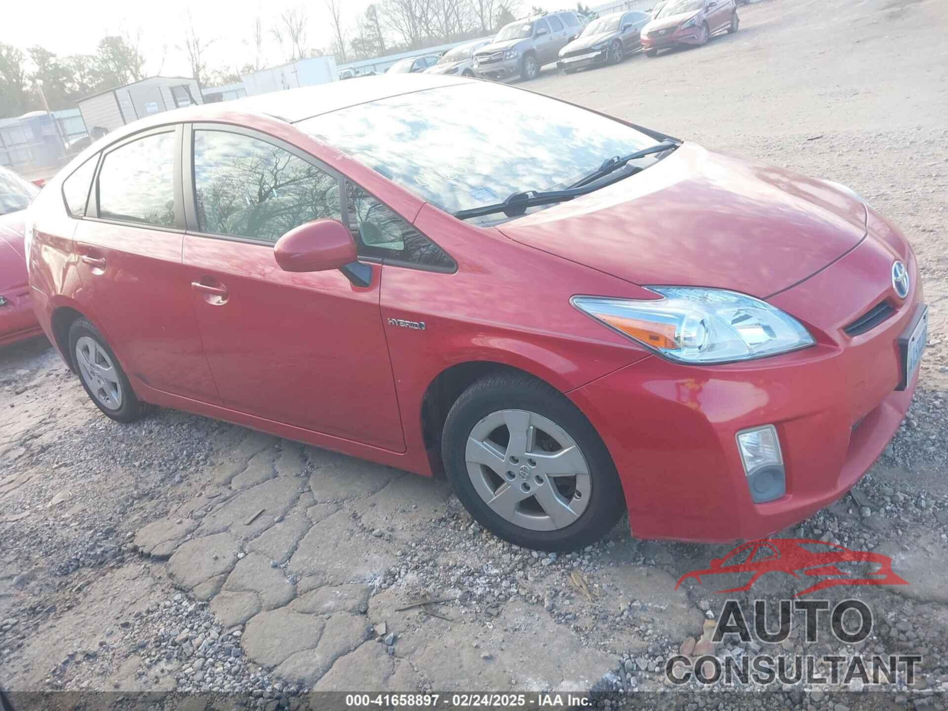 TOYOTA PRIUS 2011 - JTDKN3DU0B5360397