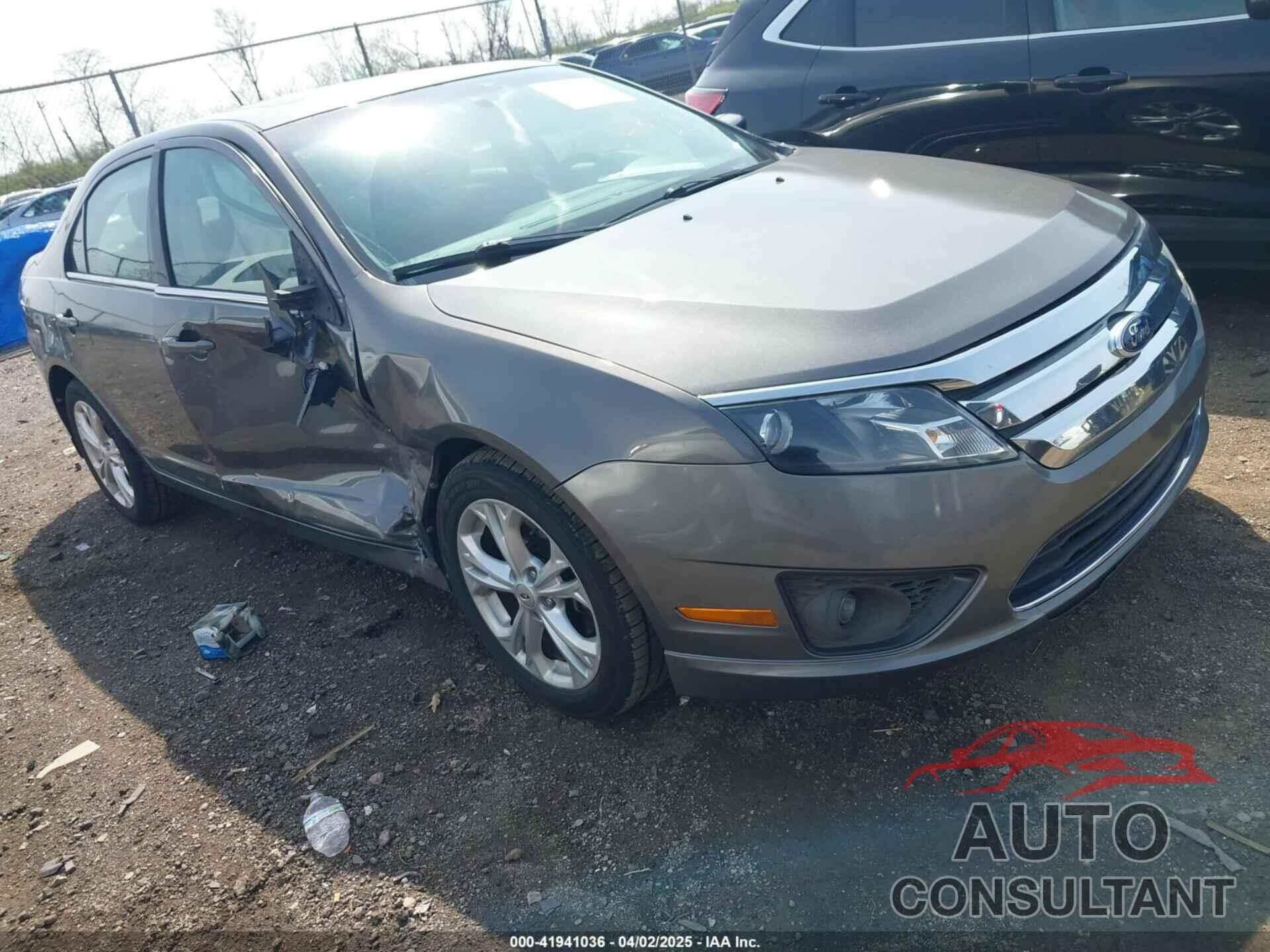 FORD FUSION 2012 - 3FAHP0HA3CR191824