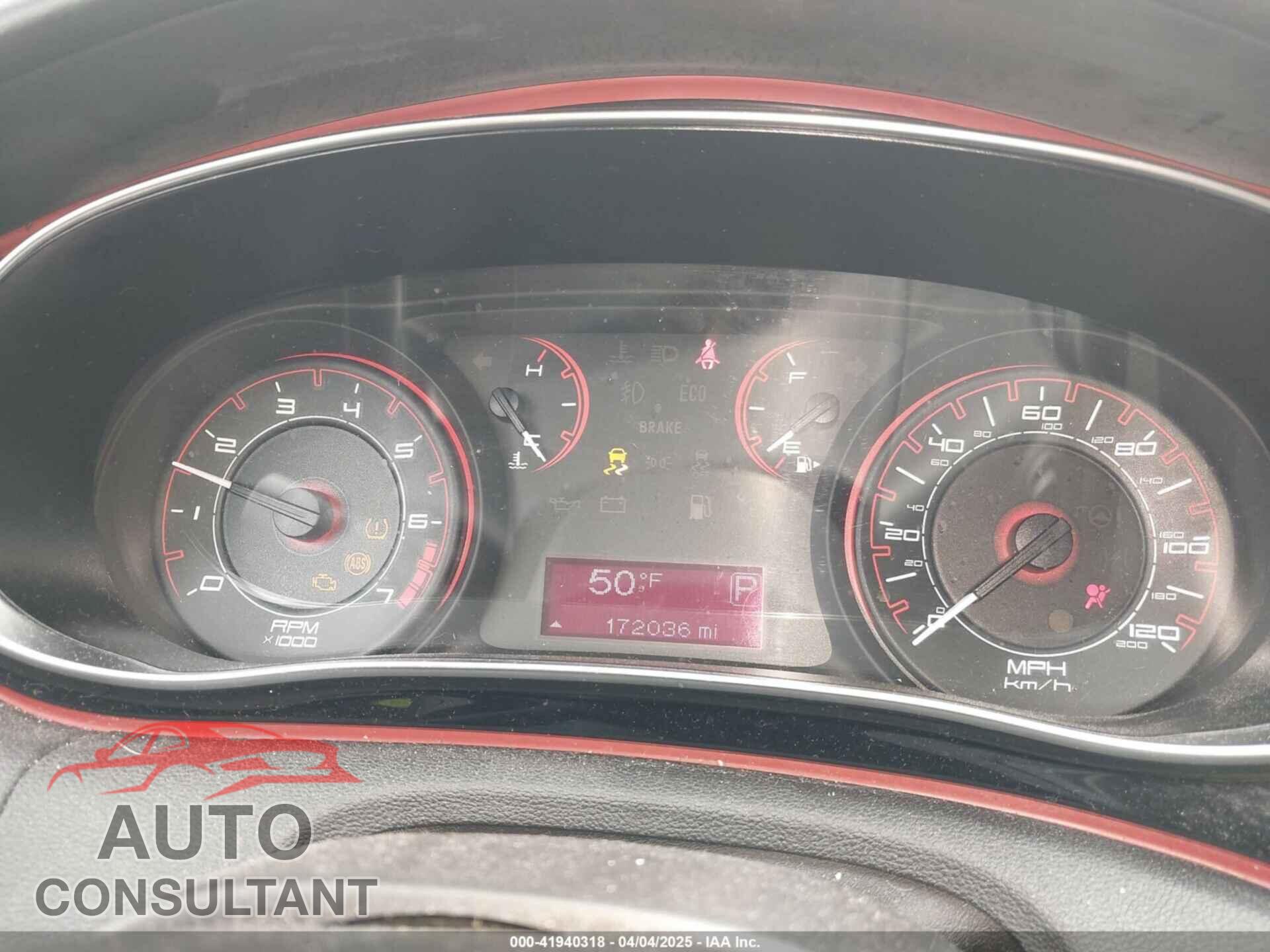 DODGE DART 2013 - 1C3CDFBH5DD157405