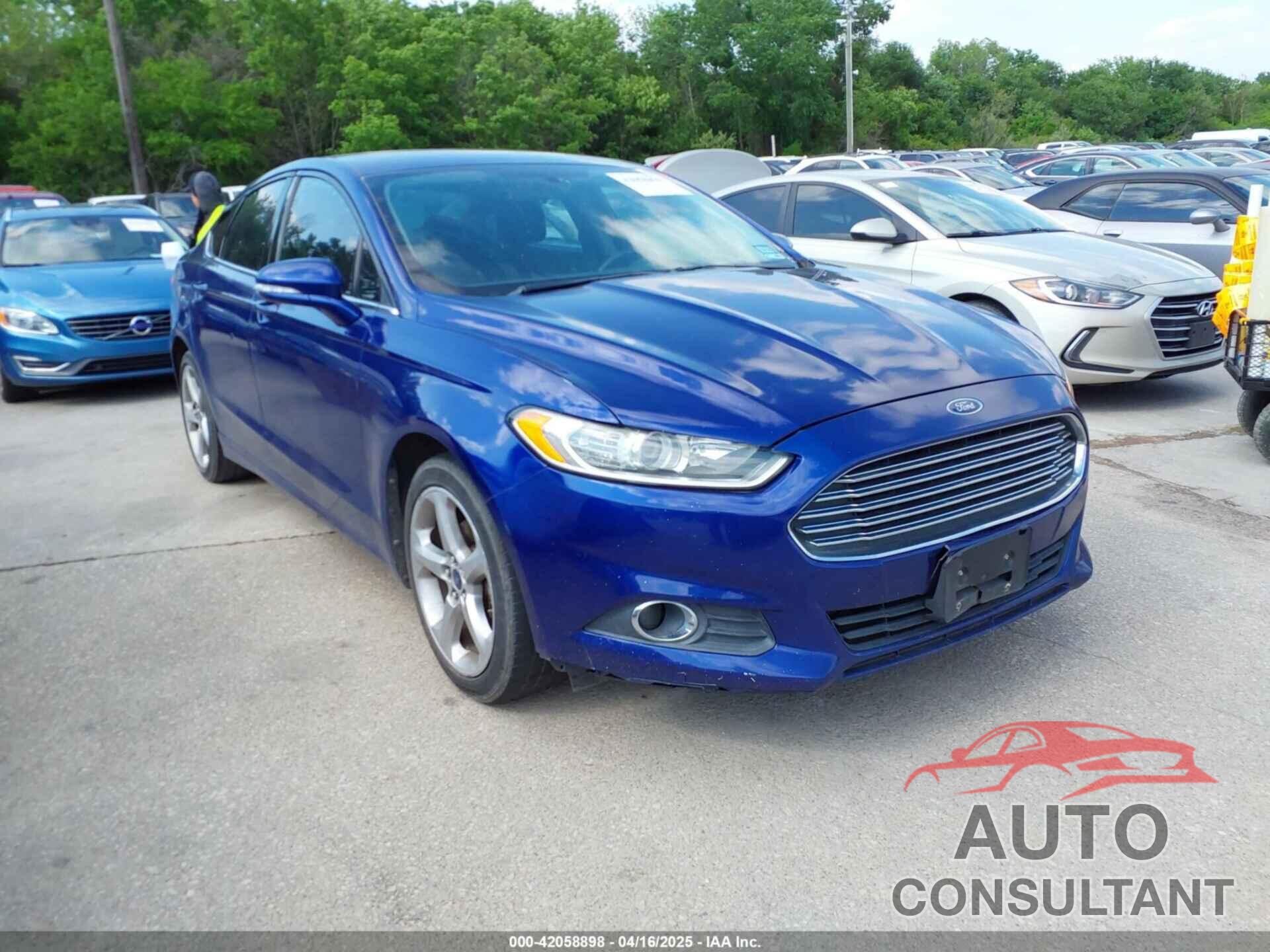 FORD FUSION 2013 - 3FA6P0H76DR387981