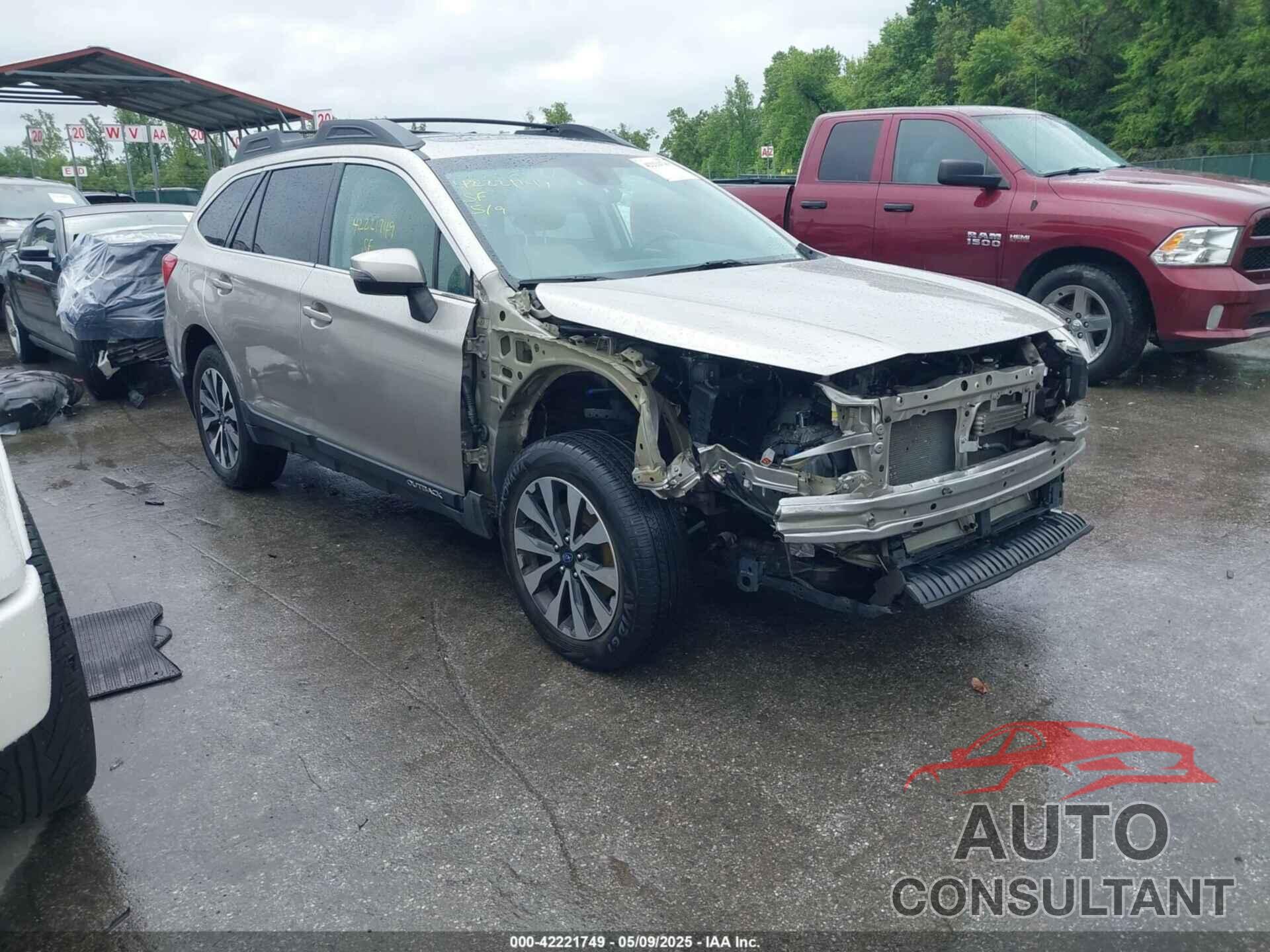 SUBARU OUTBACK 2017 - 4S4BSENC2H3391340