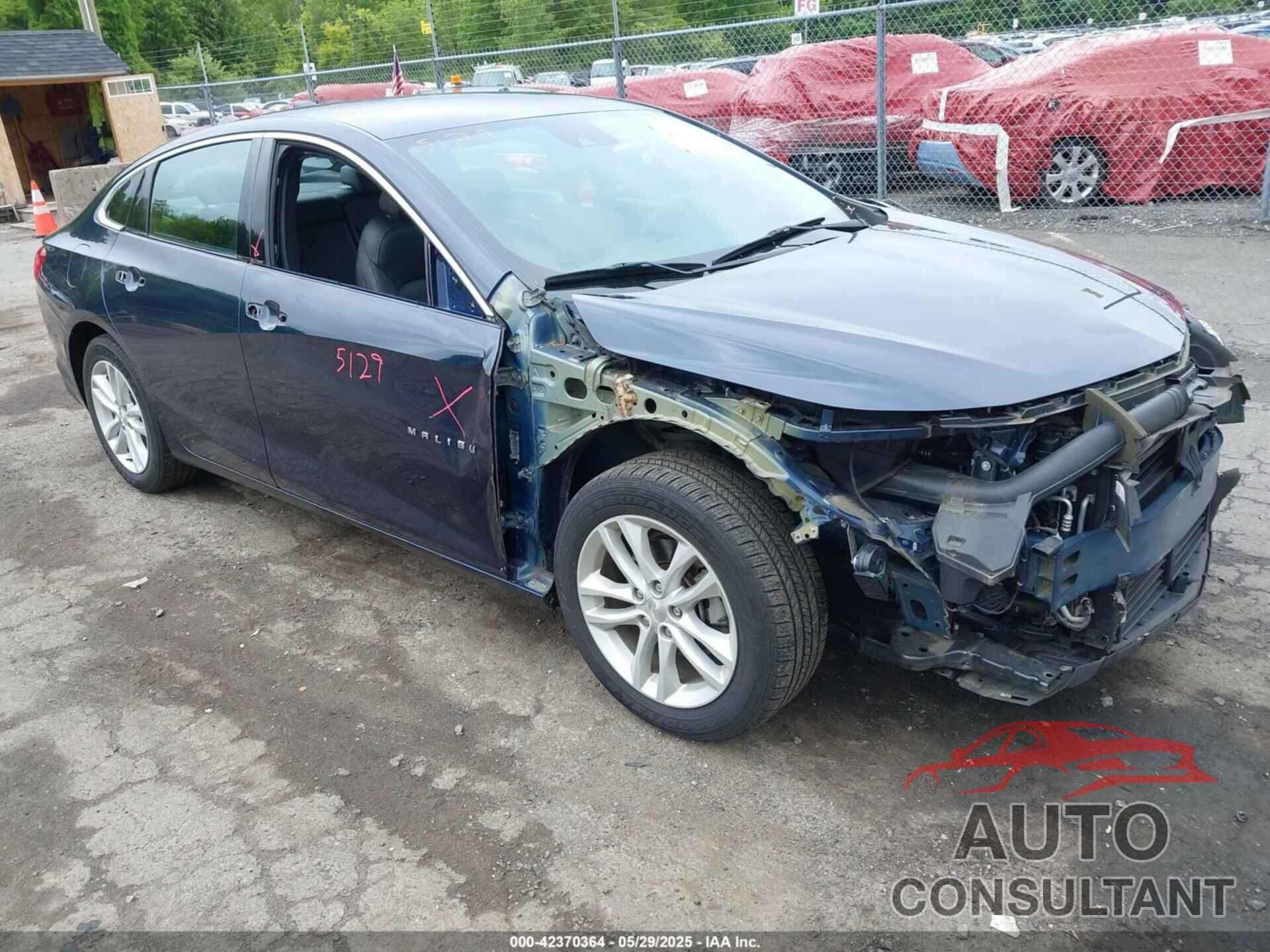 CHEVROLET MALIBU HYBRID 2017 - 1G1ZJ5SUXHF176282