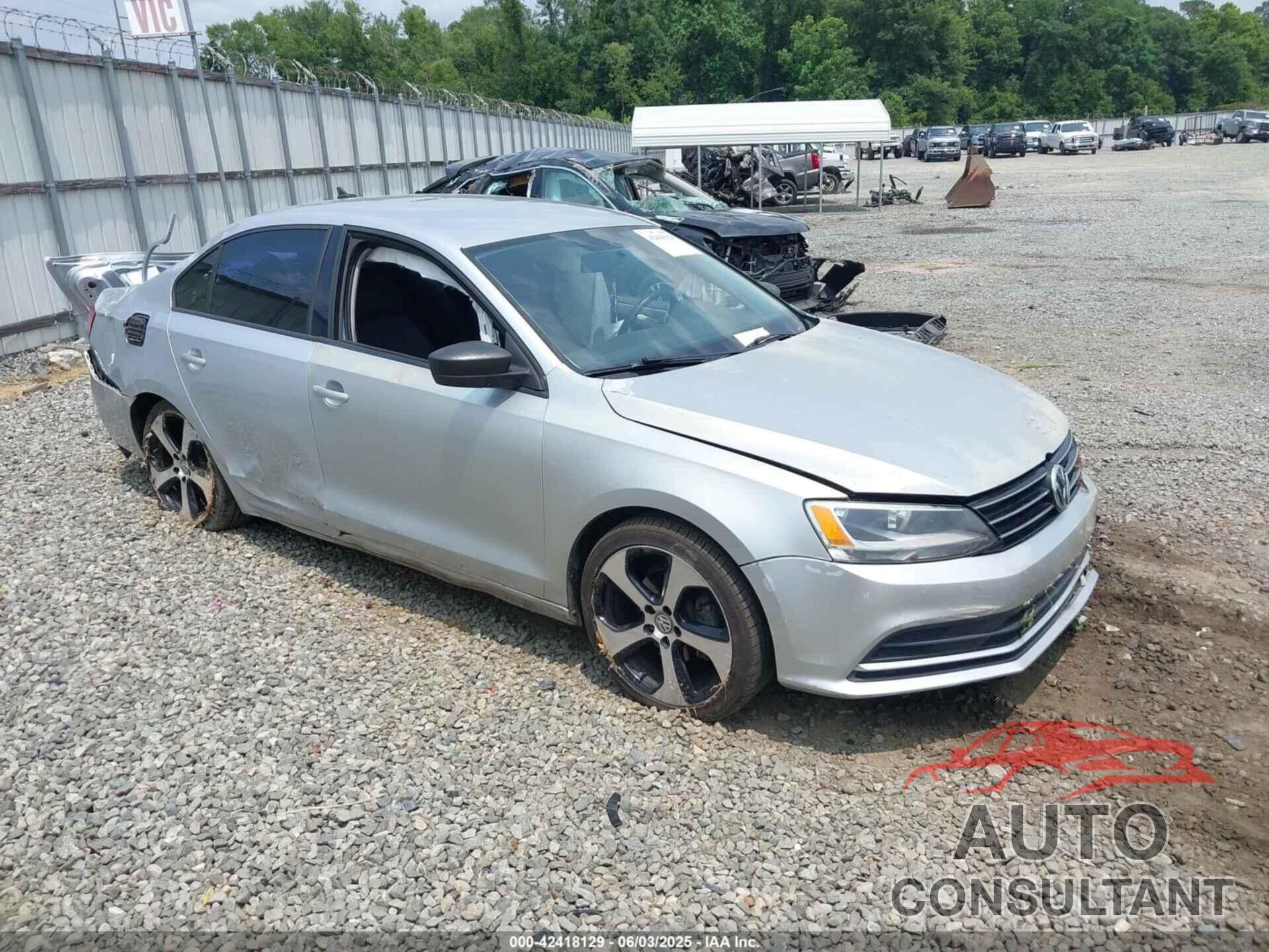 VOLKSWAGEN JETTA 2015 - 3VWD07AJ3FM299004