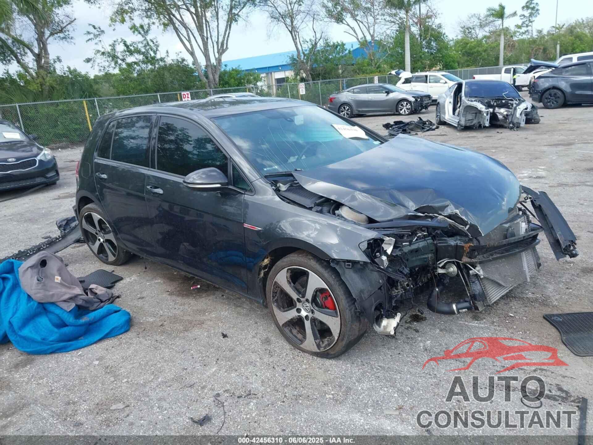 VOLKSWAGEN GOLF GTI 2015 - 3VW5T7AU9FM002386