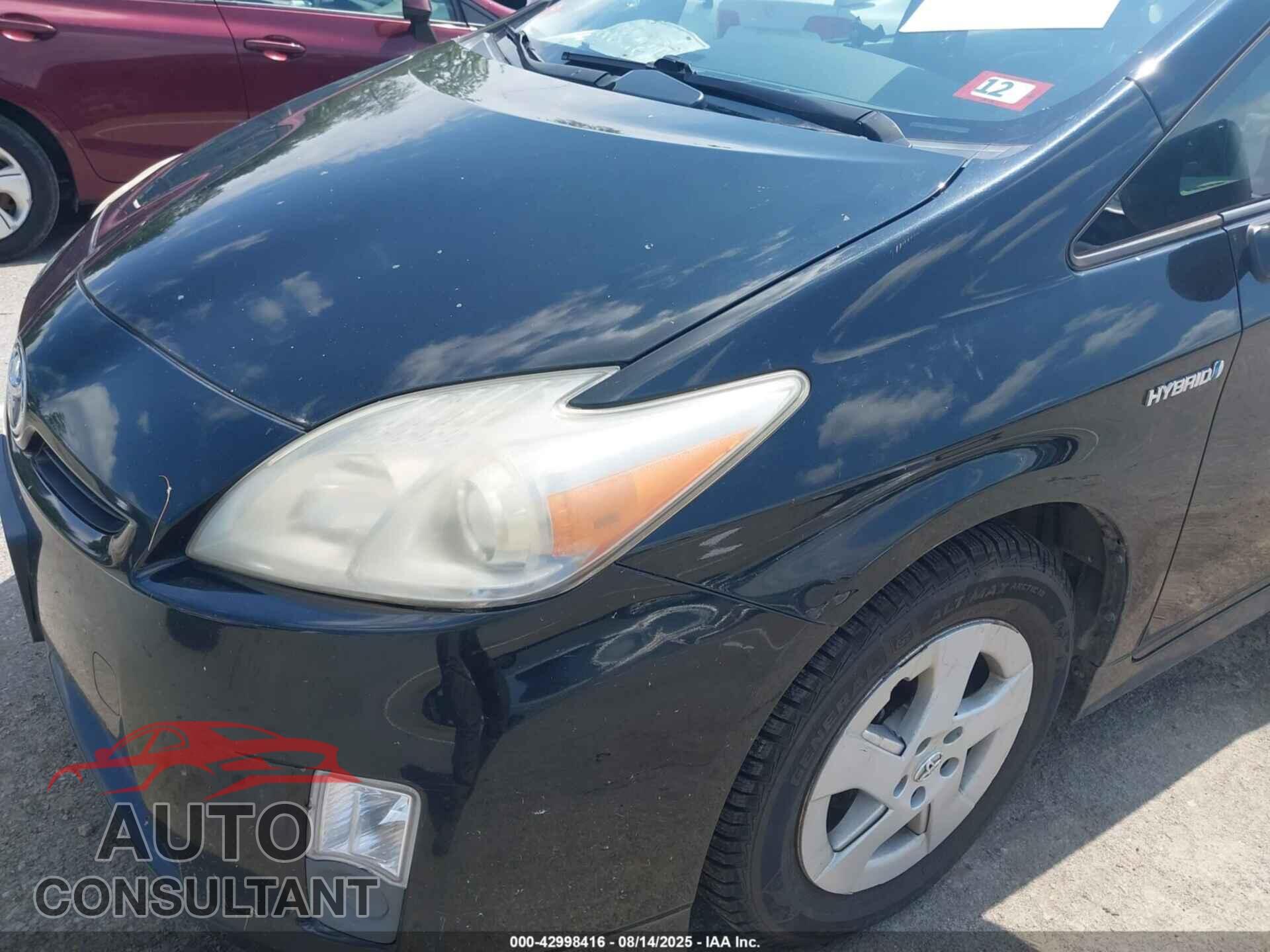 TOYOTA PRIUS 2010 - JTDKN3DU4A0224432