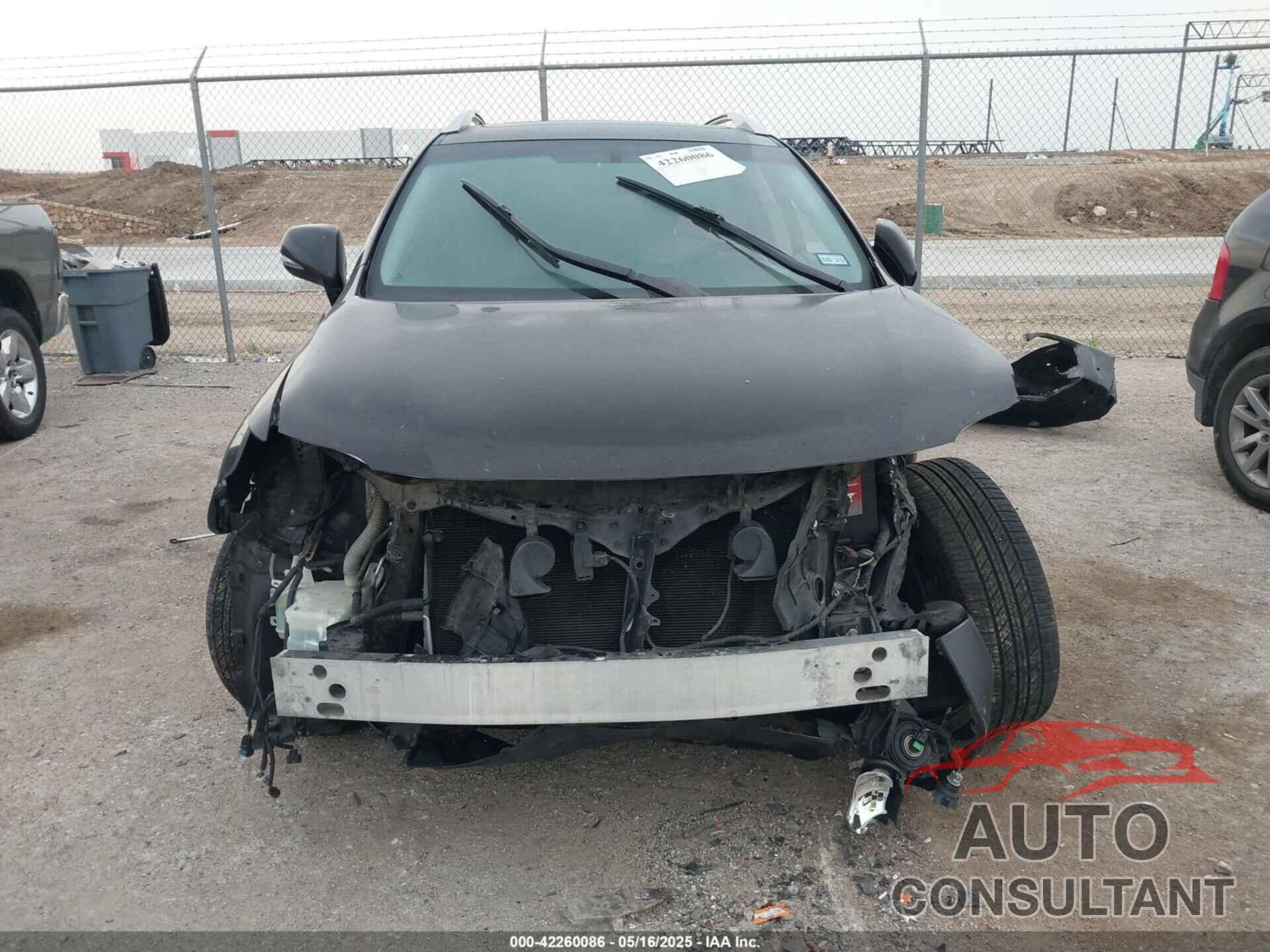 LEXUS RX 350 2010 - 2T2BK1BA6AC007827