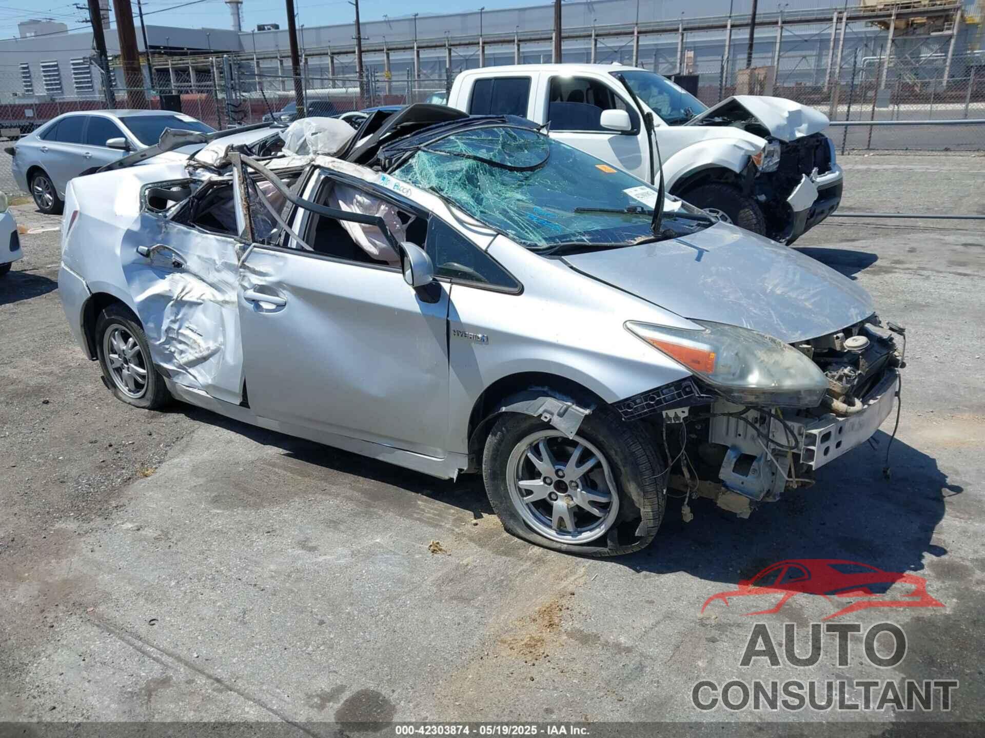 TOYOTA PRIUS 2010 - JTDKN3DU0A0176654