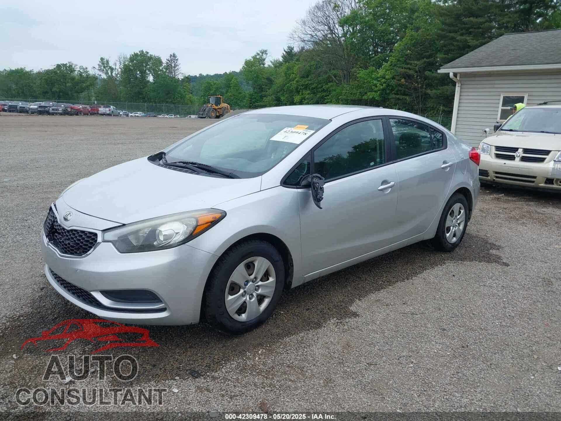 KIA FORTE 2014 - KNAFK4A63E5114418
