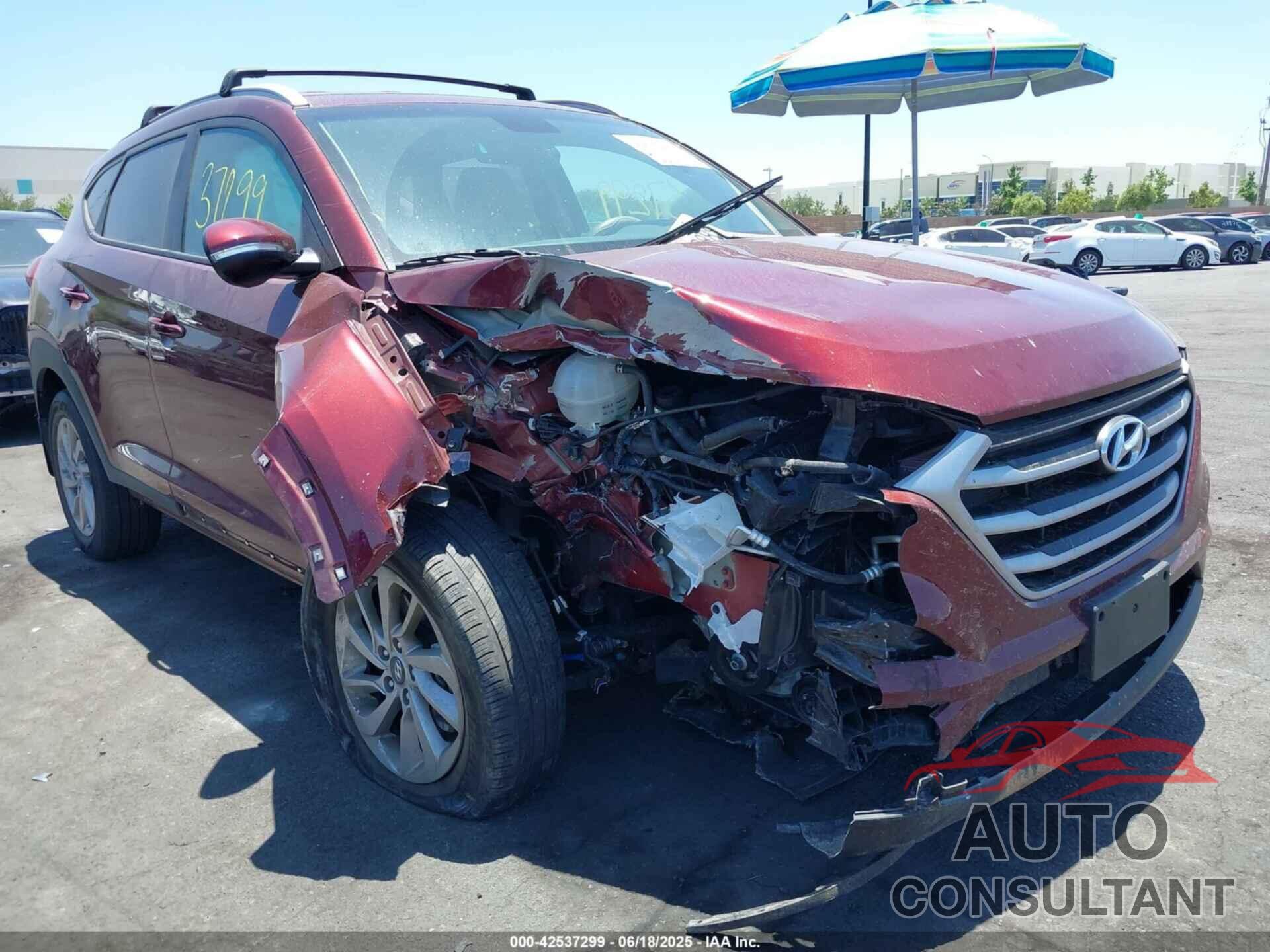 HYUNDAI TUCSON 2017 - KM8J33A48HU408633