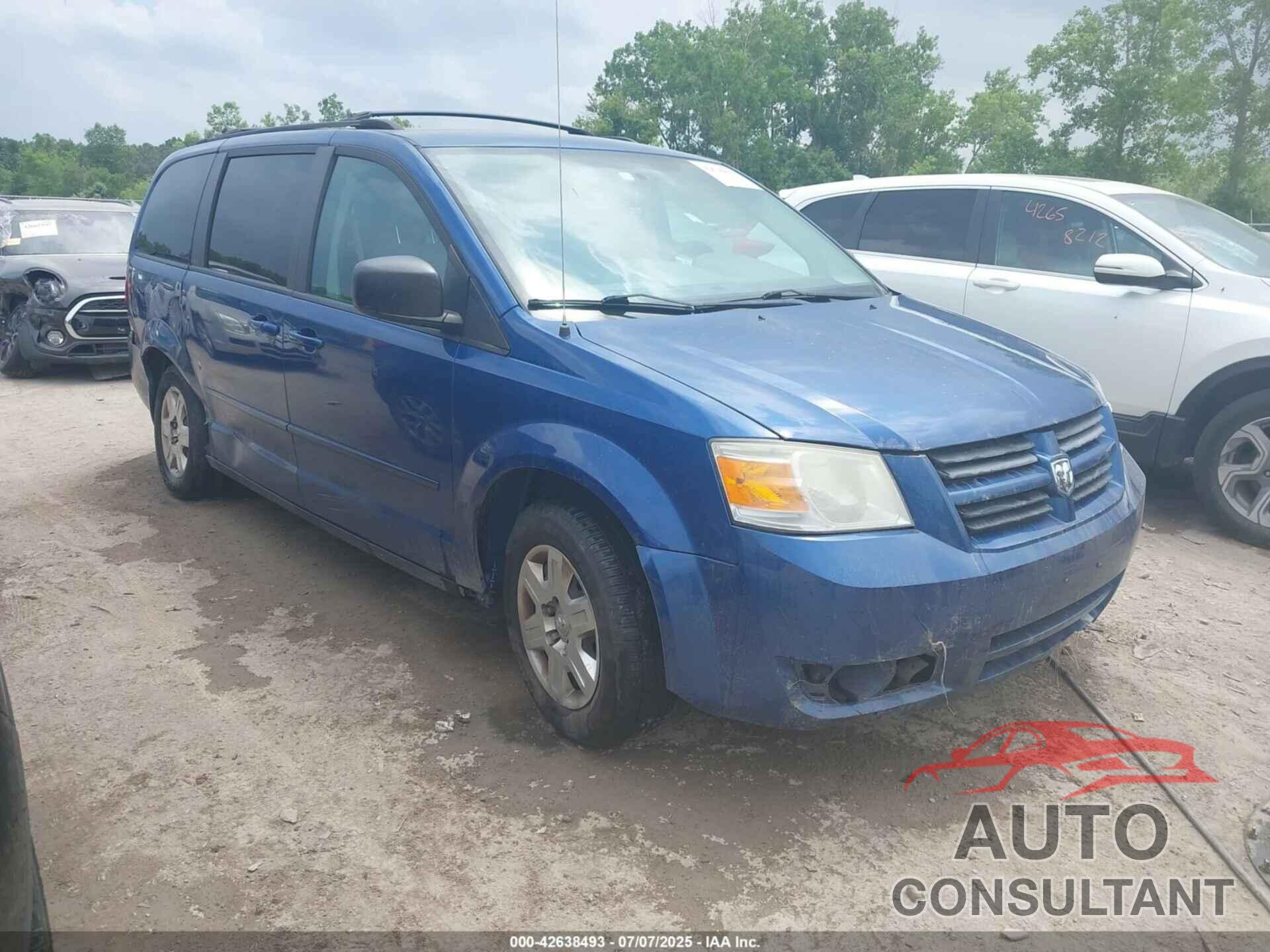 DODGE GRAND CARAVAN 2010 - 2D4RN4DE6AR372510
