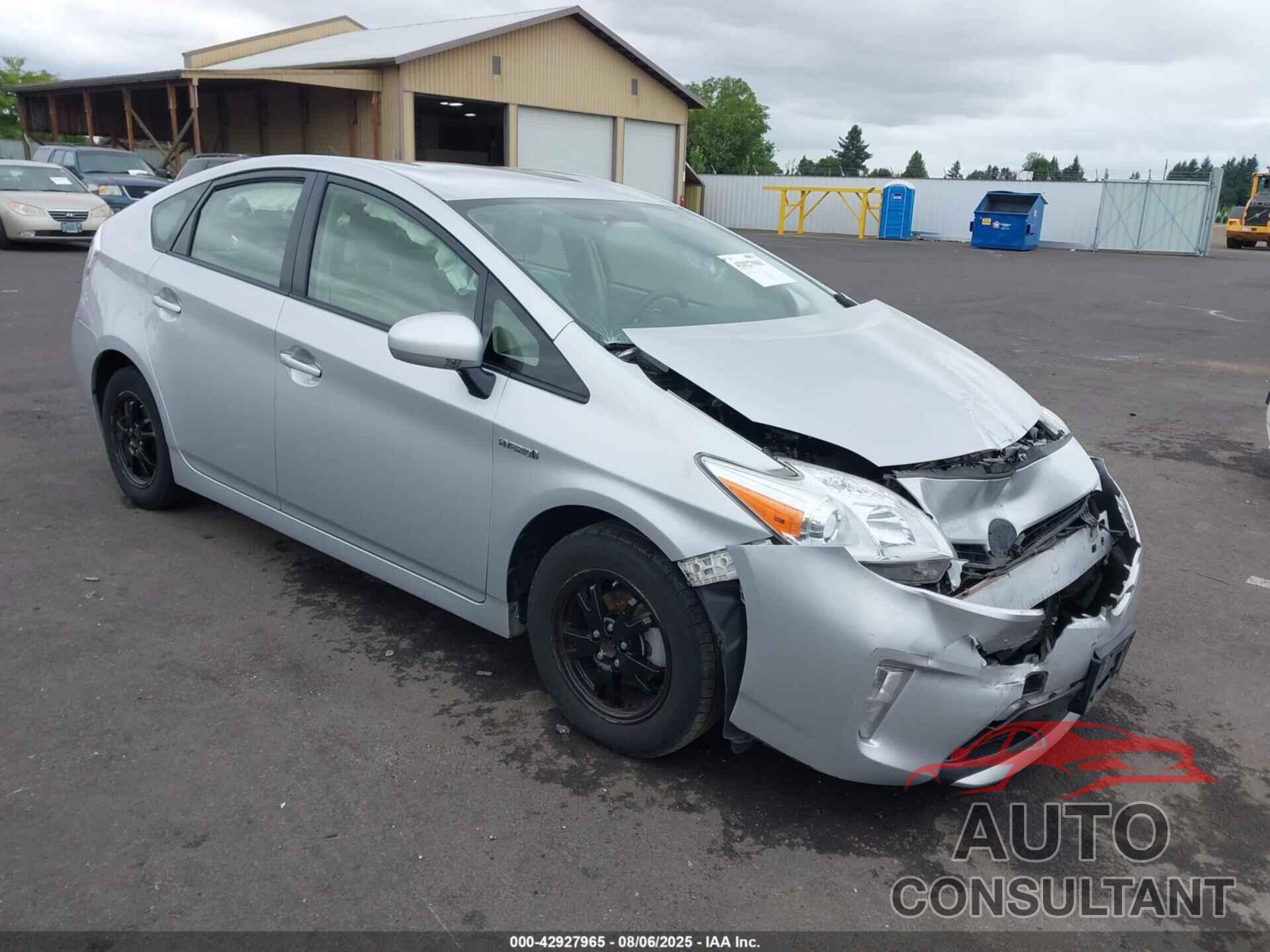TOYOTA PRIUS 2015 - JTDKN3DU4F1982238