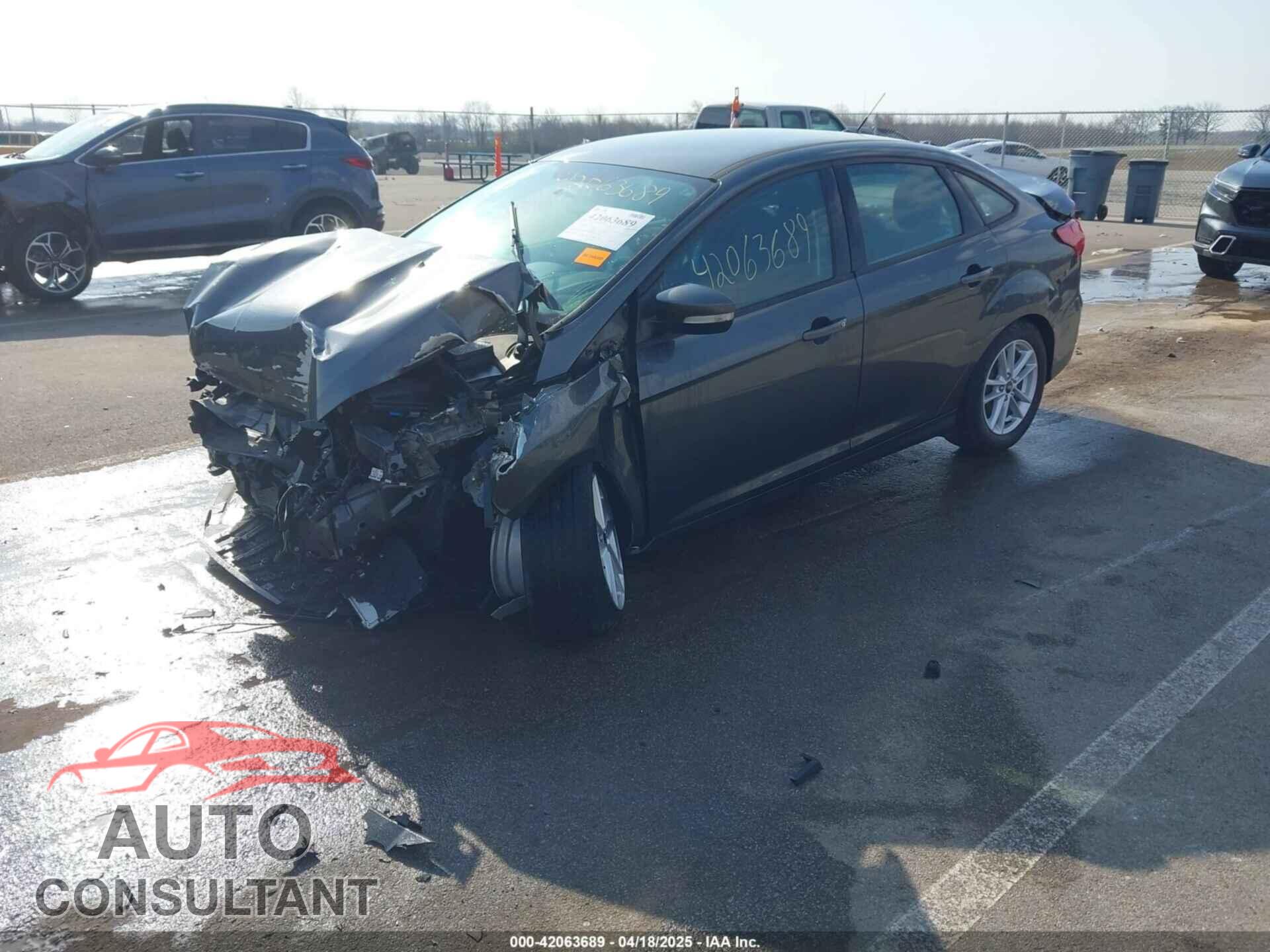 FORD FOCUS 2016 - 1FADP3F22GL350882