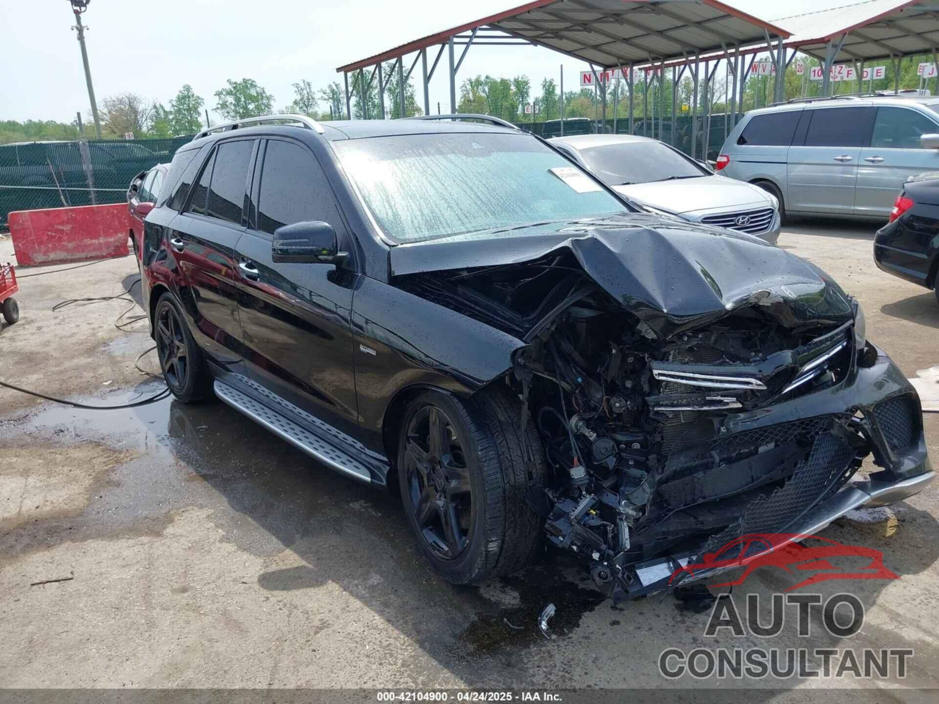 MERCEDES-BENZ AMG GLE 43 2017 - 4JGDA6EB3HA984550