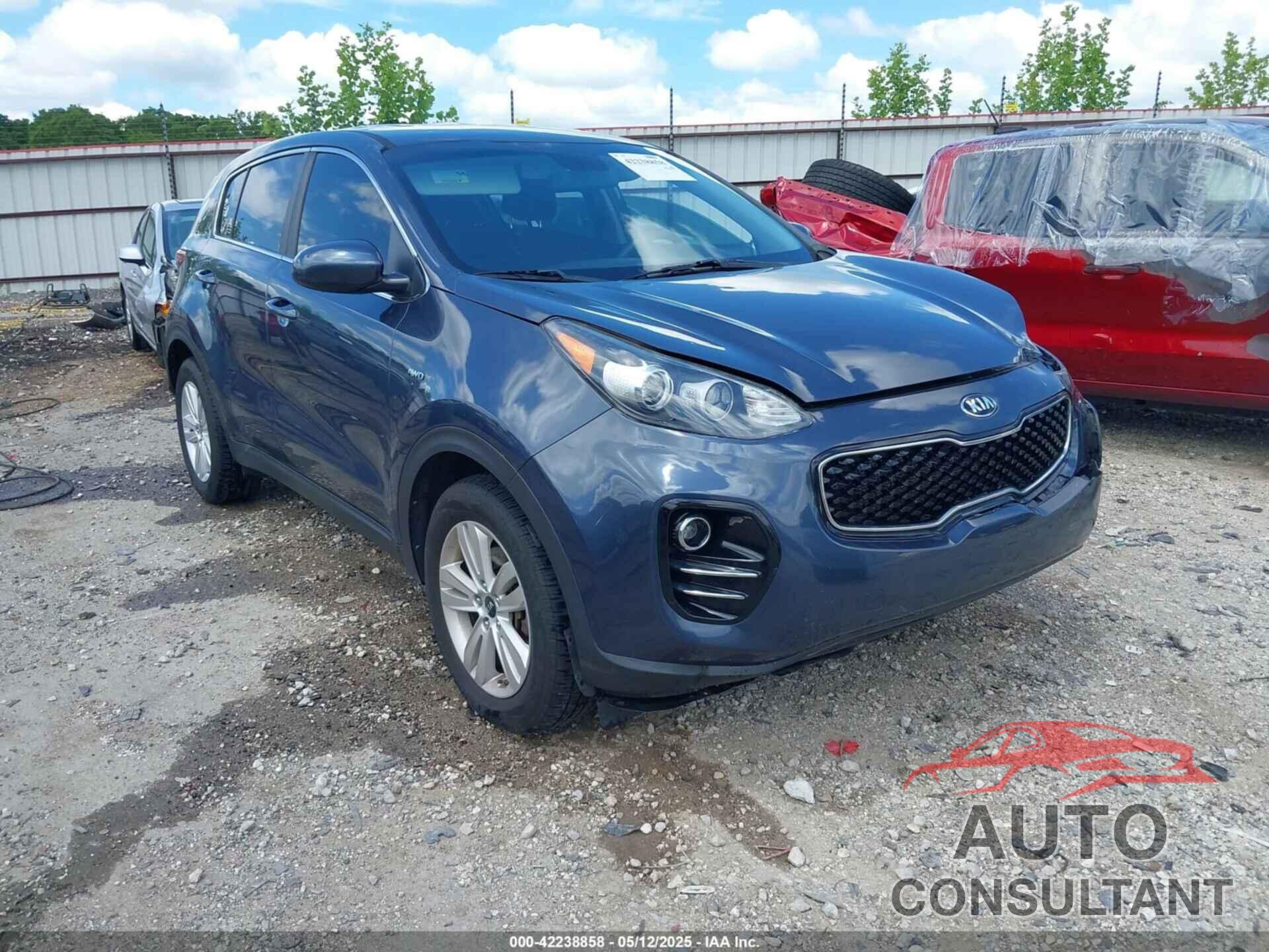 KIA SPORTAGE 2017 - KNDPMCAC7H7235656