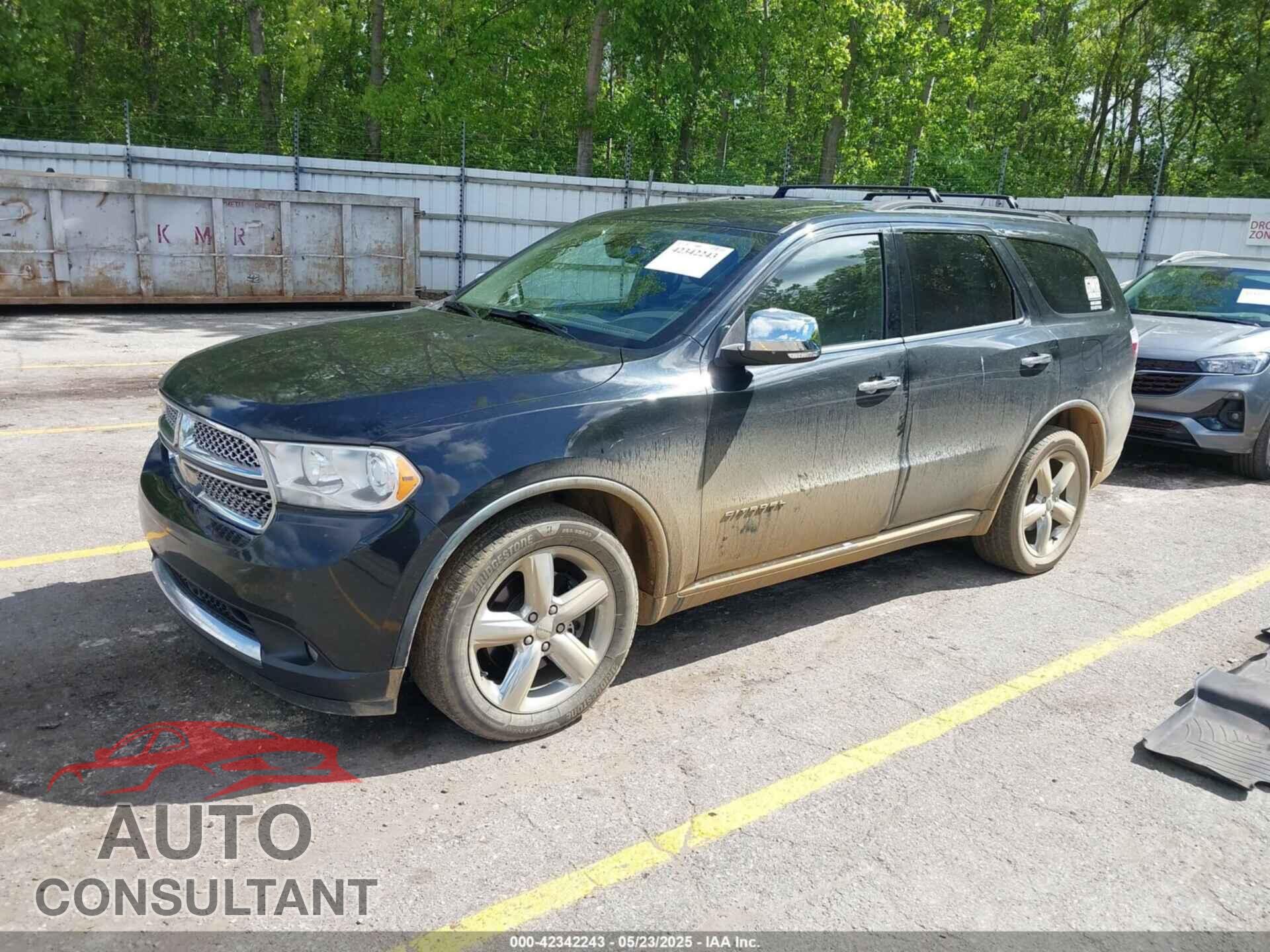 DODGE DURANGO 2011 - 1D4SE5GT8BC693220