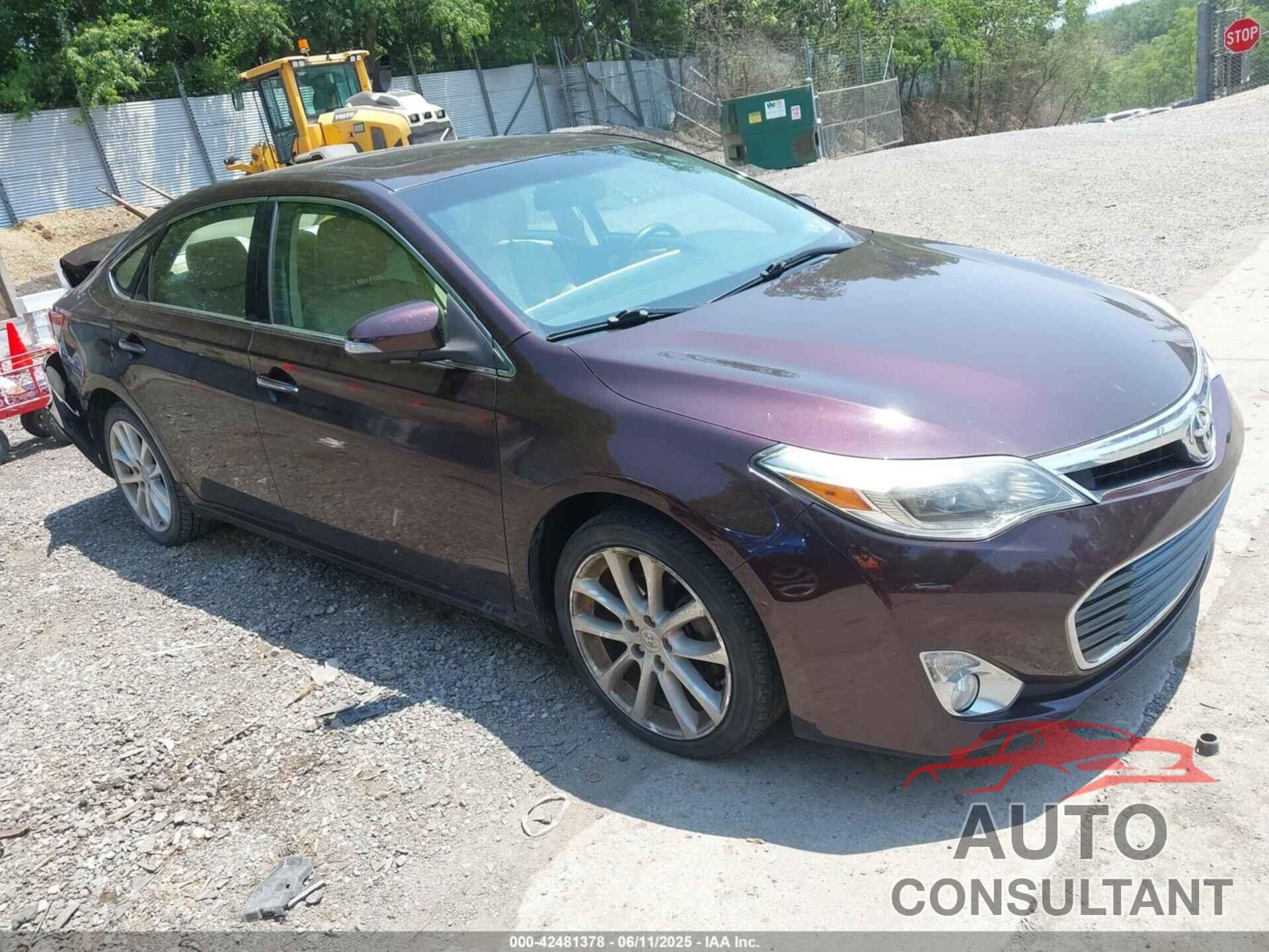 TOYOTA AVALON 2013 - 4T1BK1EB1DU040097
