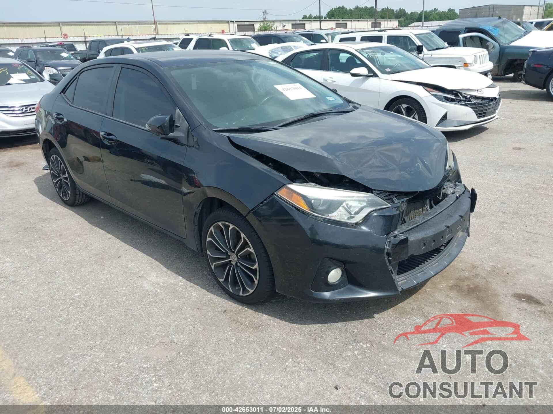 TOYOTA COROLLA 2014 - 5YFBURHE2EP098513