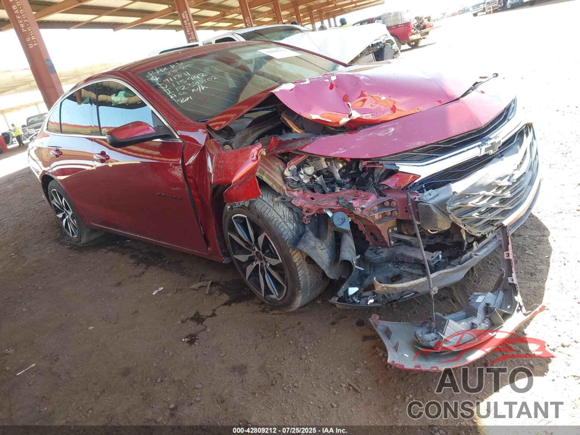 CHEVROLET MALIBU 2020 - 1G1ZG5ST0LF115442