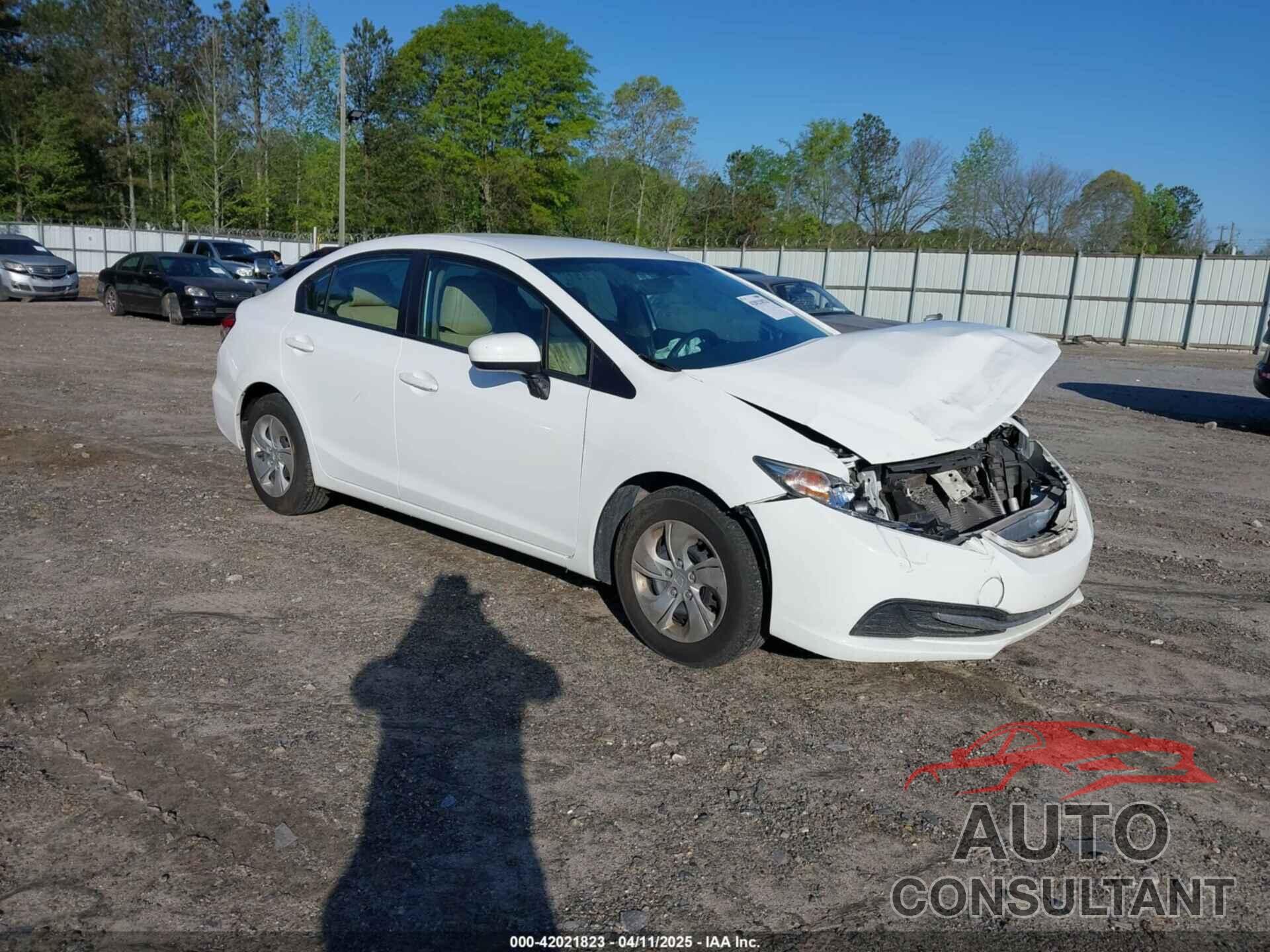 HONDA CIVIC 2014 - 19XFB2F59EE071683