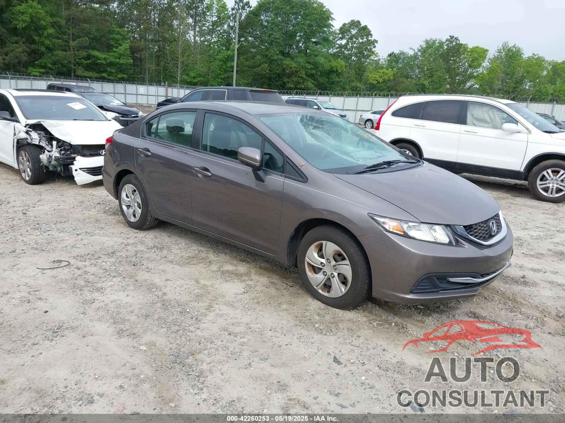 HONDA CIVIC 2014 - 19XFB2F57EE042683