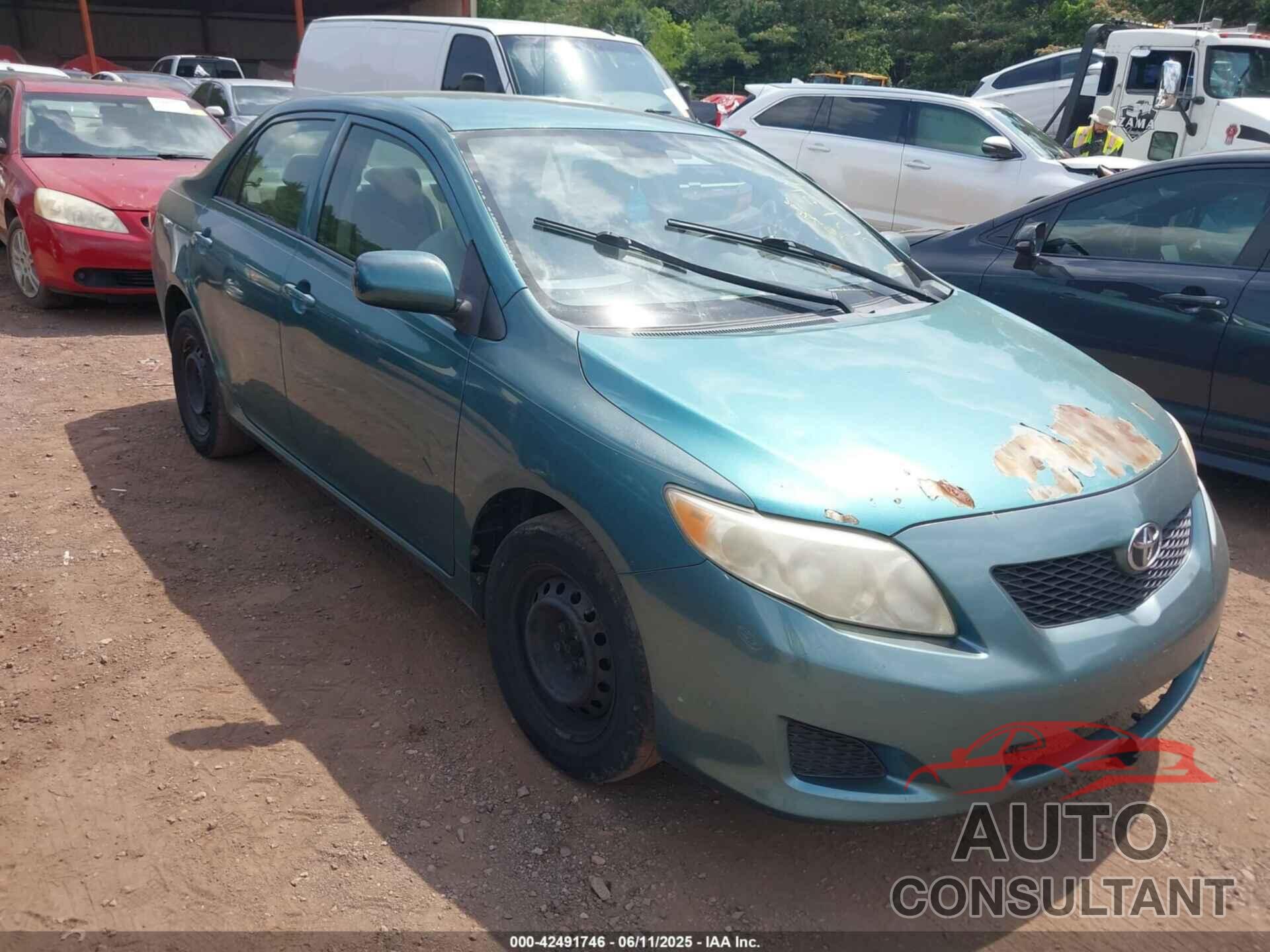 TOYOTA COROLLA 2009 - JTDBL40E99J006101
