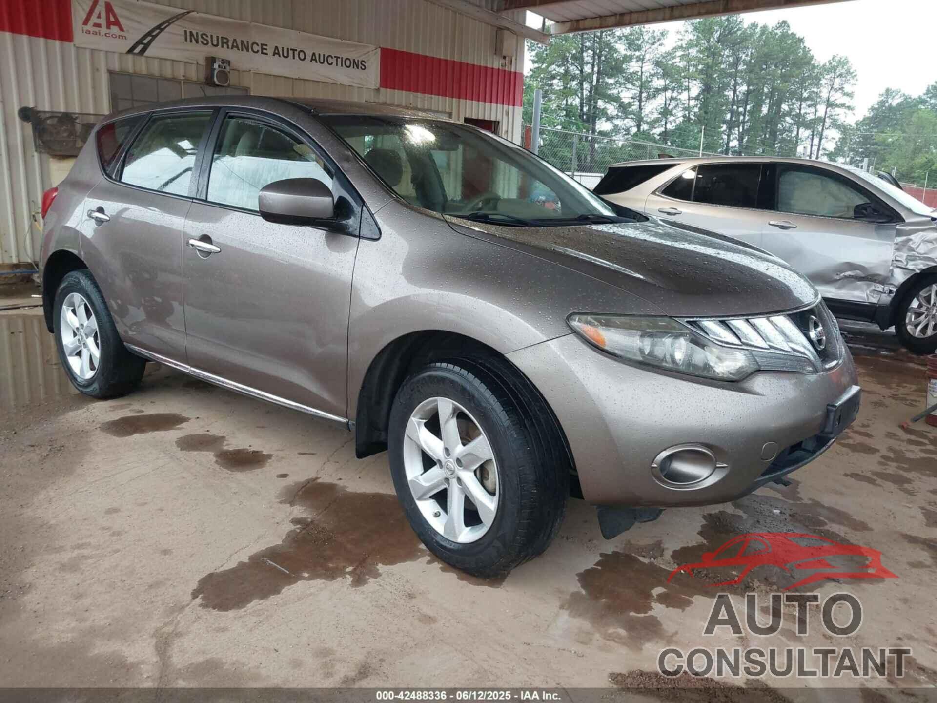 NISSAN MURANO 2009 - JN8AZ18U49W021004
