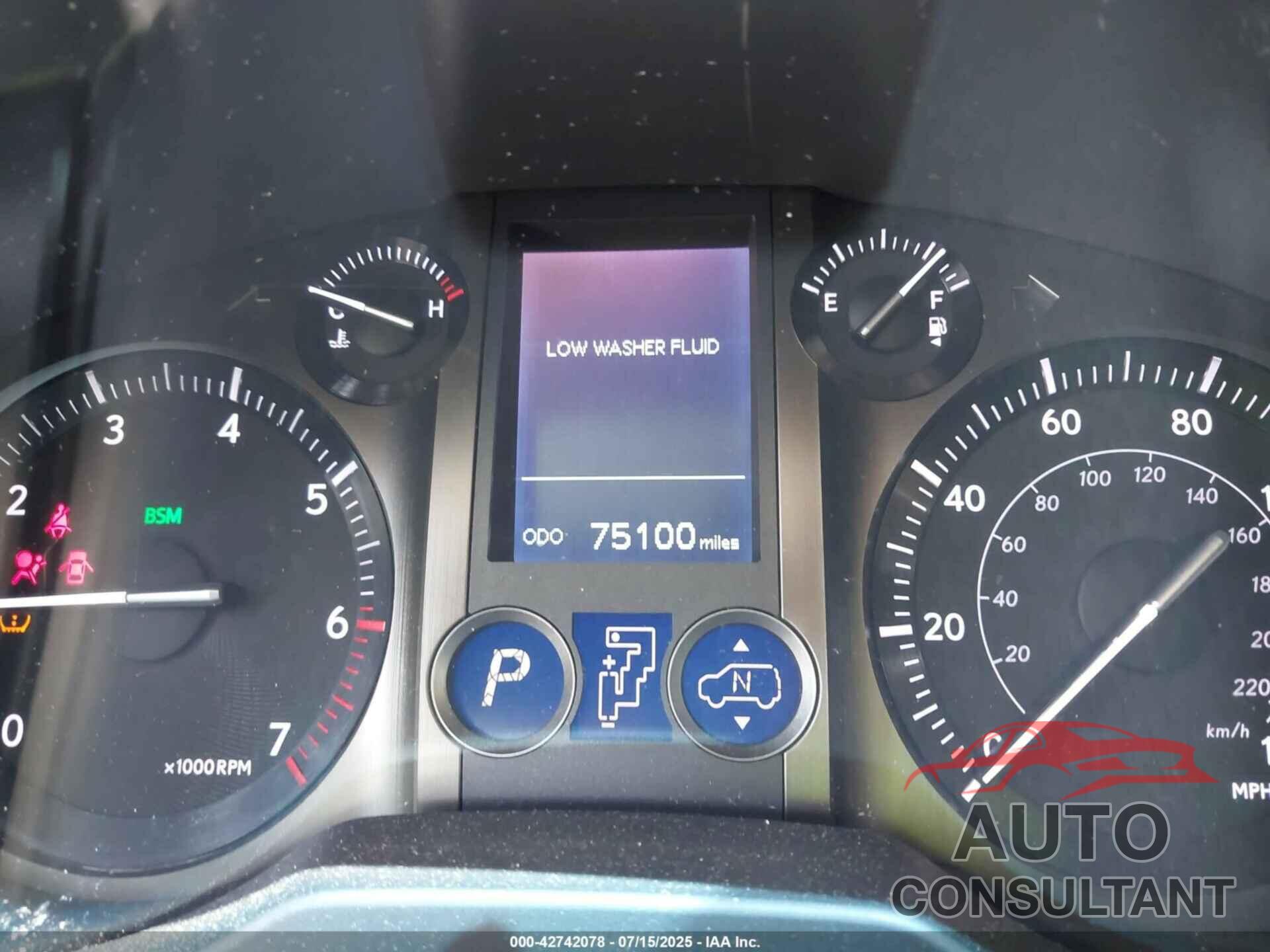 LEXUS GX 460 2019 - JTJJM7FX4K5229760