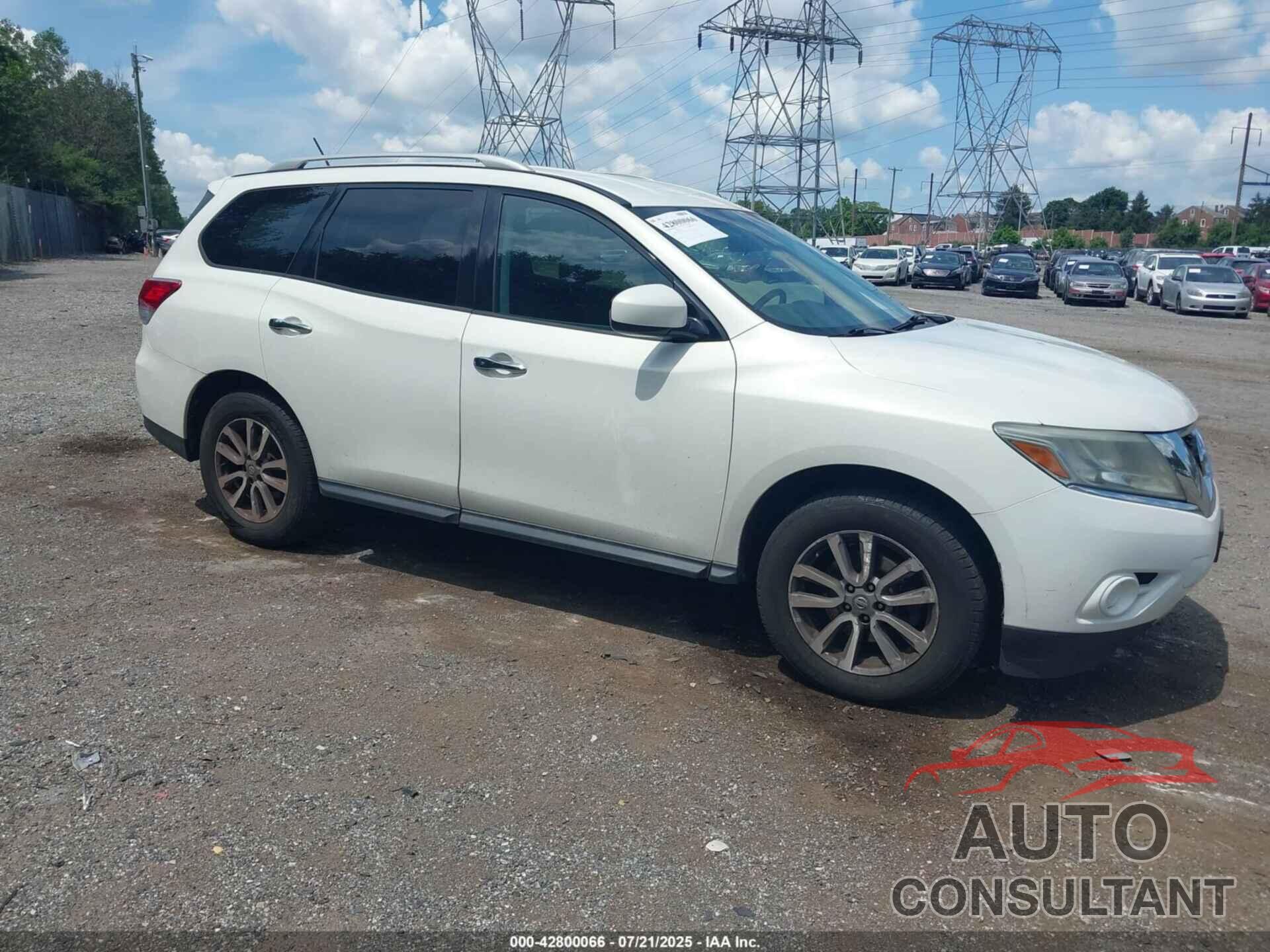 NISSAN PATHFINDER 2013 - 5N1AR2MM7DC627457