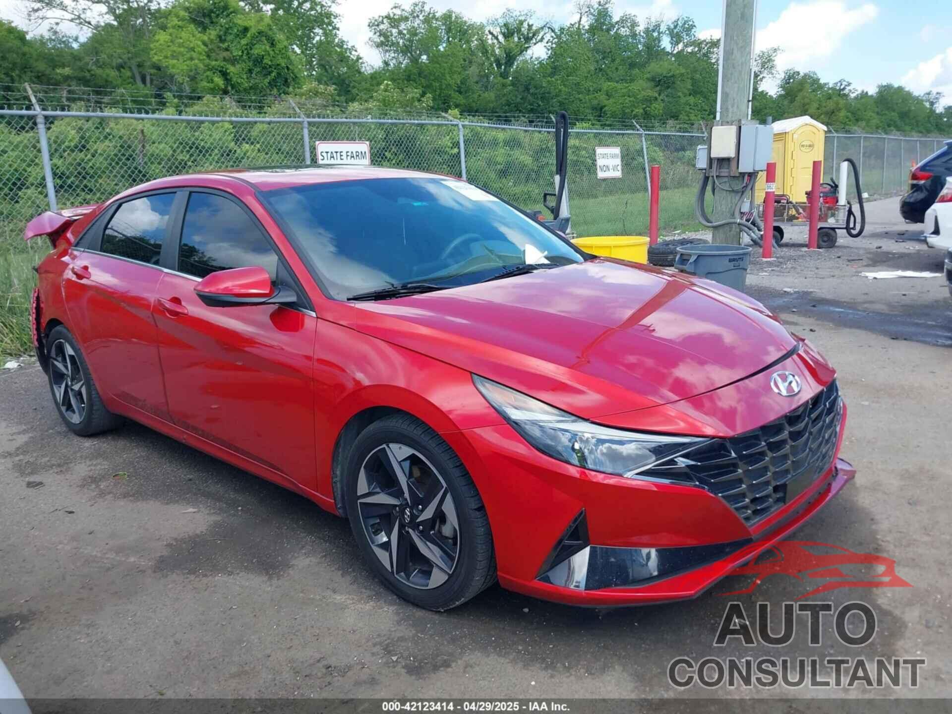 HYUNDAI ELANTRA 2021 - 5NPLN4AG5MH025891