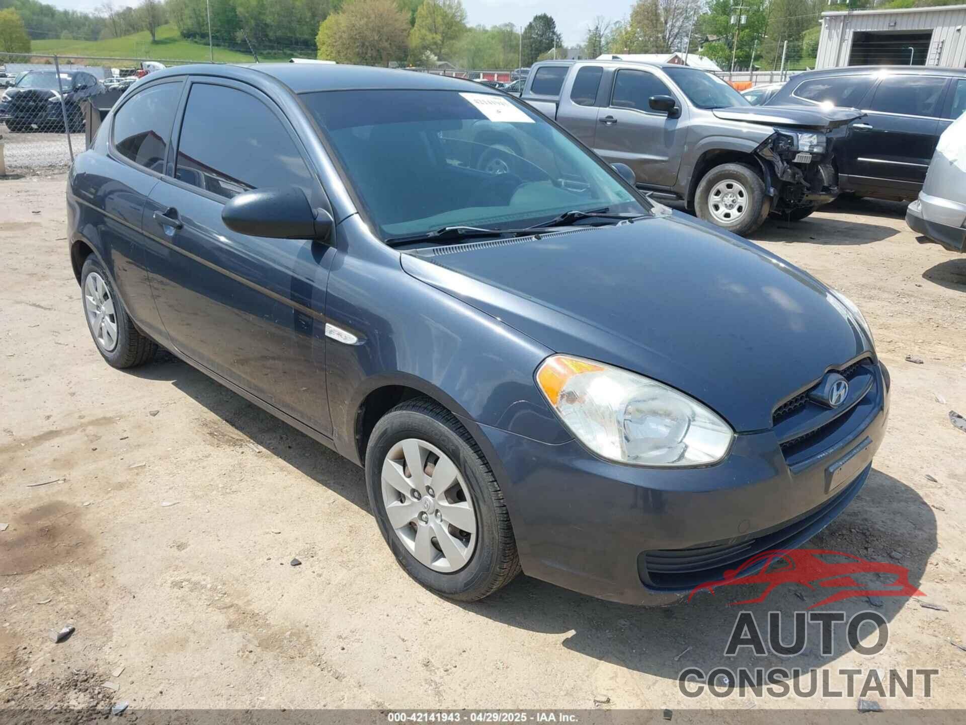 HYUNDAI ACCENT 2009 - KMHCM36C39U125337