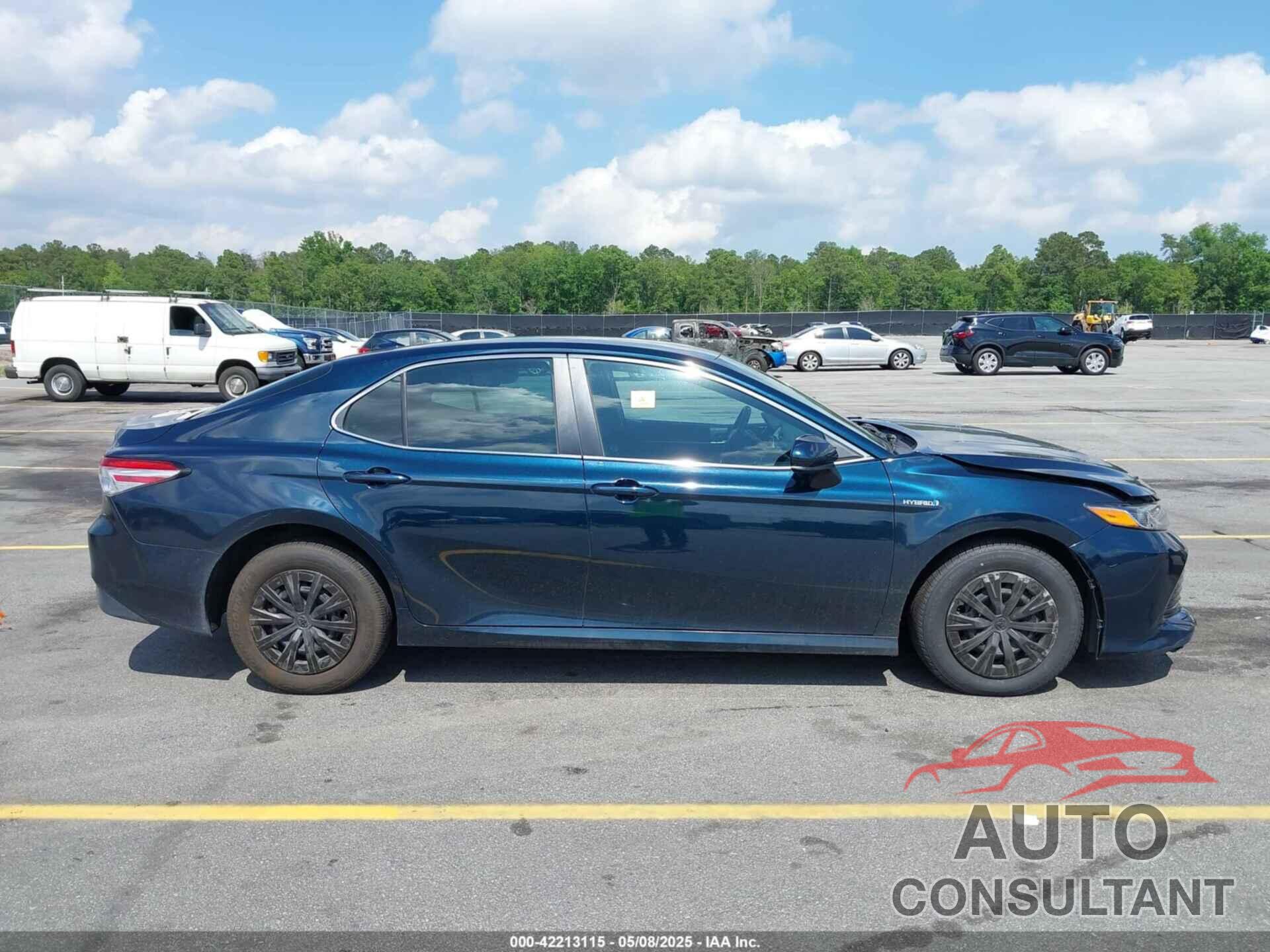 TOYOTA CAMRY HYBRID 2019 - 4T1B31HK9KU512892